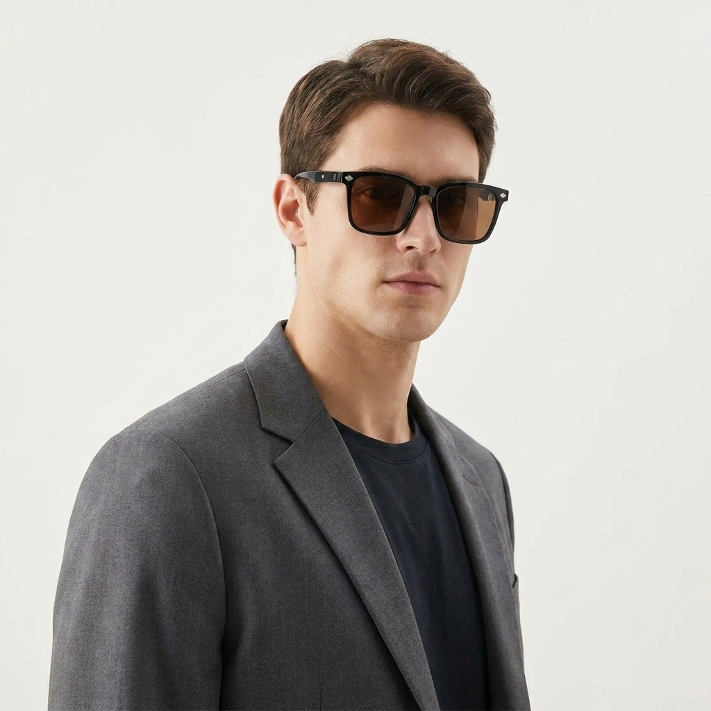 OG Noir Ember | Gloss Black Frame Brown Lens Sunglasses