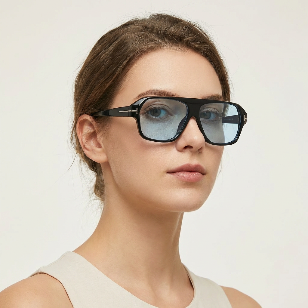 OG Noir Gold | Classic Aviator Yellow Tint Sunglasses