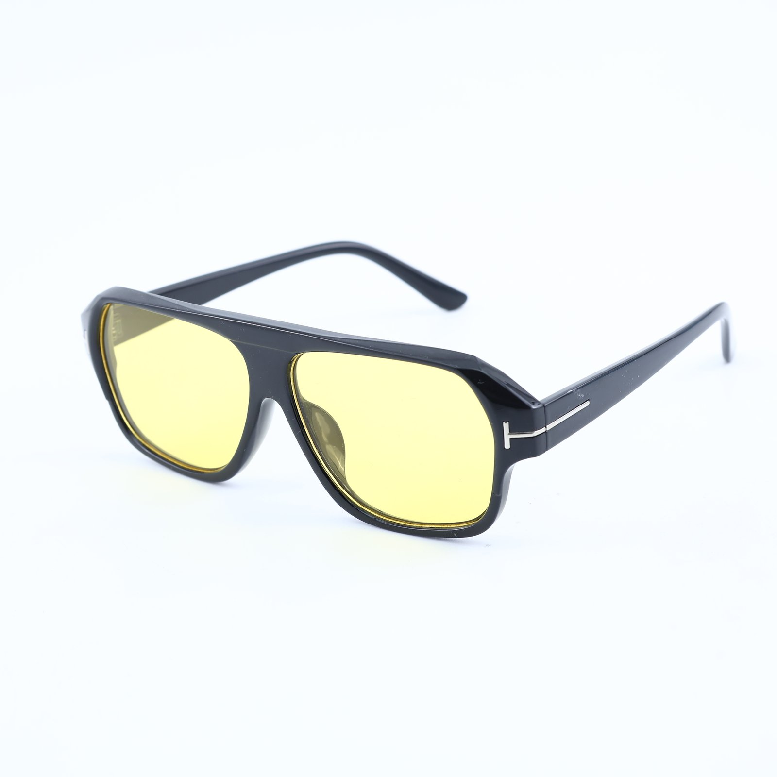 OG Noir Gold | Classic Aviator Yellow Tint Sunglasses