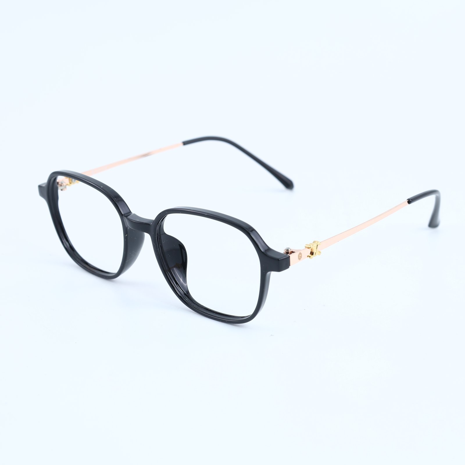 OG Noir Grace | Black Round Minimal Eyeglasses