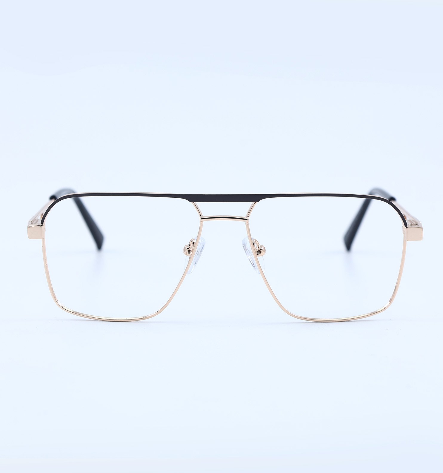 OG Nova Metal Square Full Rim Eyeglasses | Premium Metal Optical Frame for Men