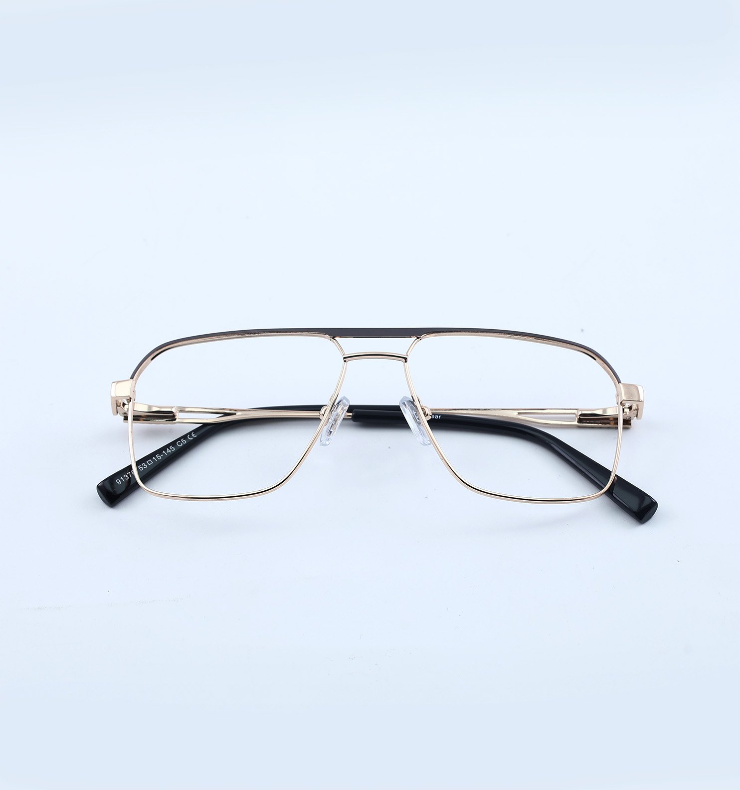 OG Nova Metal Square Full Rim Eyeglasses | Premium Metal Optical Frame for Men