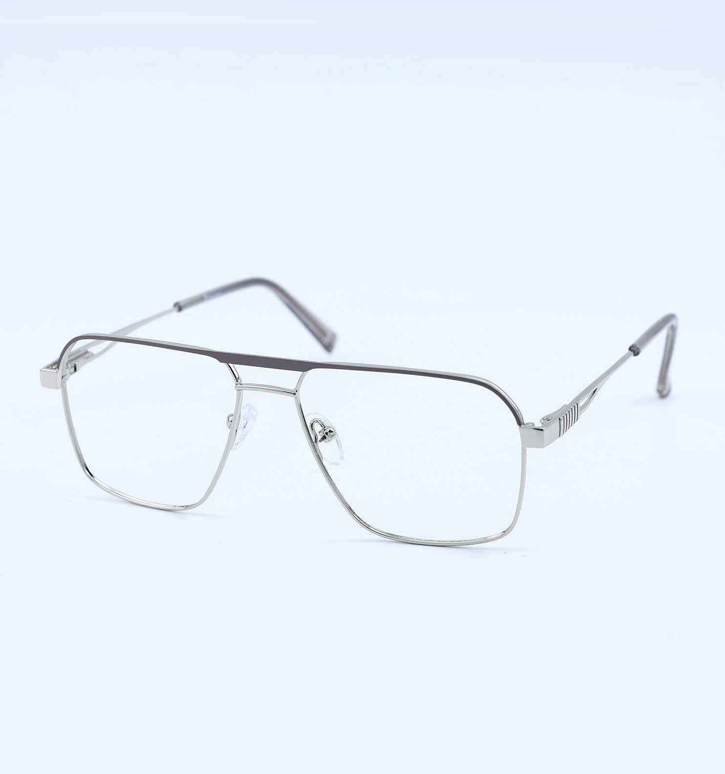 OG Nova Metal Square Full Rim Eyeglasses | Premium Metal Optical Frame for Men