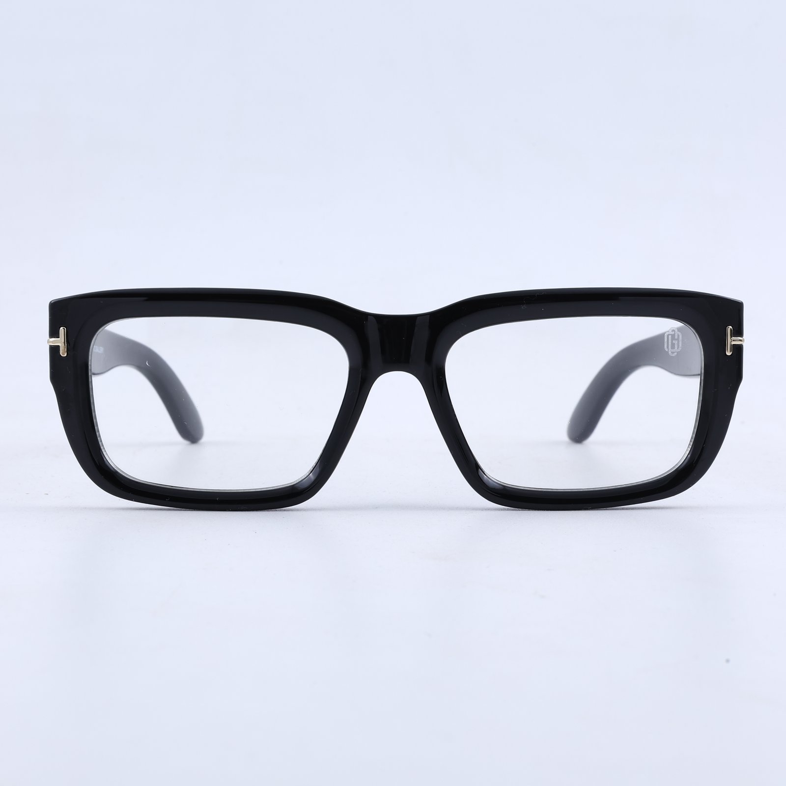 OG Obsidian Edge | Luxury Matte Black Rectangular Optical Frame
