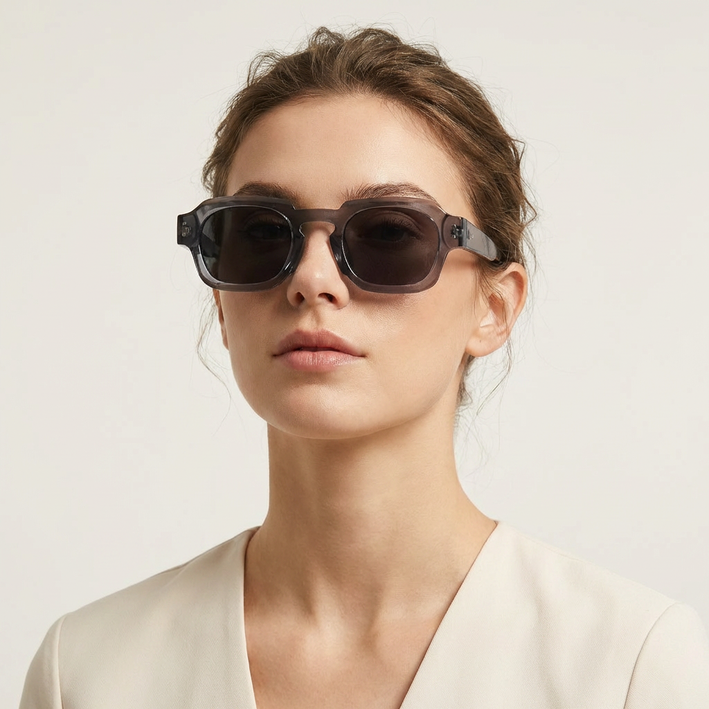 OG Olive Mist | Classic Square Green Tint Sunglasses