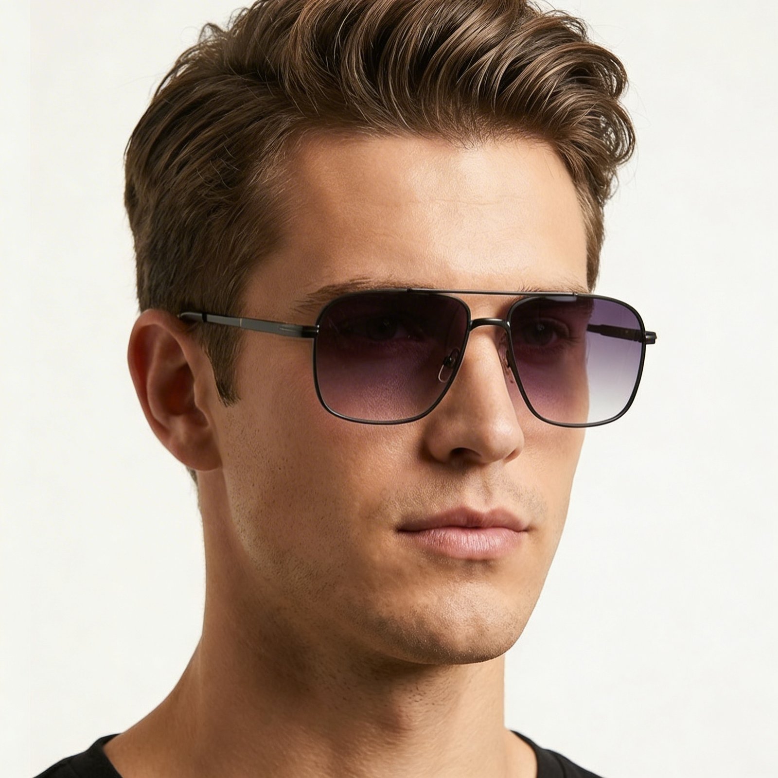 OG Phantom Pilot | Matte Black Aviator Sunglasses