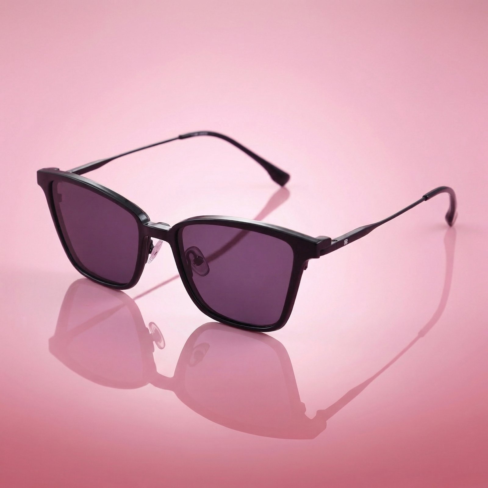 OG Pink Mirage | Crystal Frame Pink Mirror Sunglasses