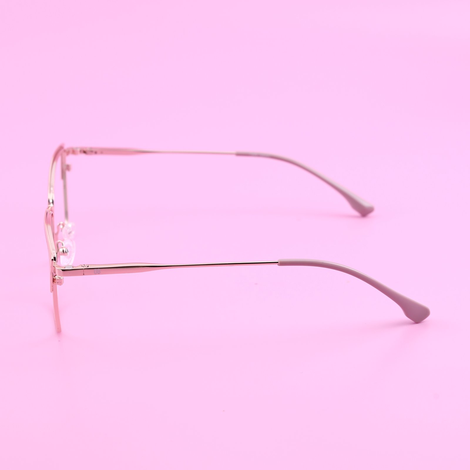 OG Pink Mirage | Crystal Frame Pink Mirror Sunglasses