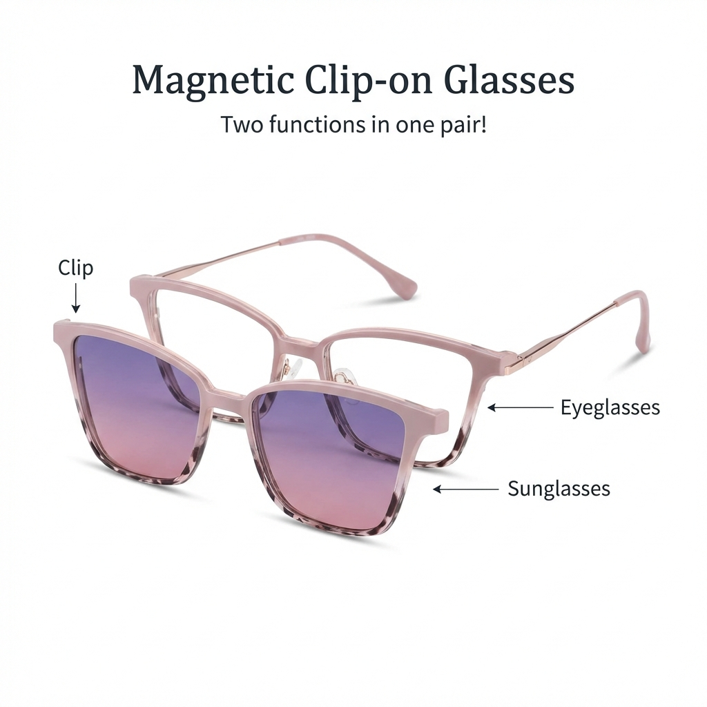OG Pink Mirage | Crystal Frame Pink Mirror Sunglasses