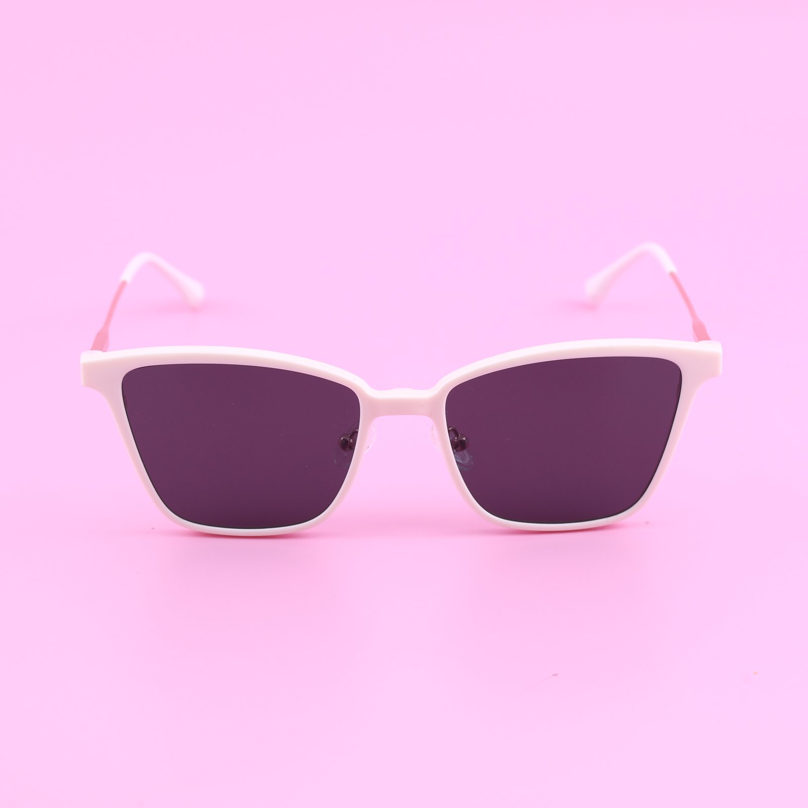 OG Pink Mirage | Crystal Frame Pink Mirror Sunglasses