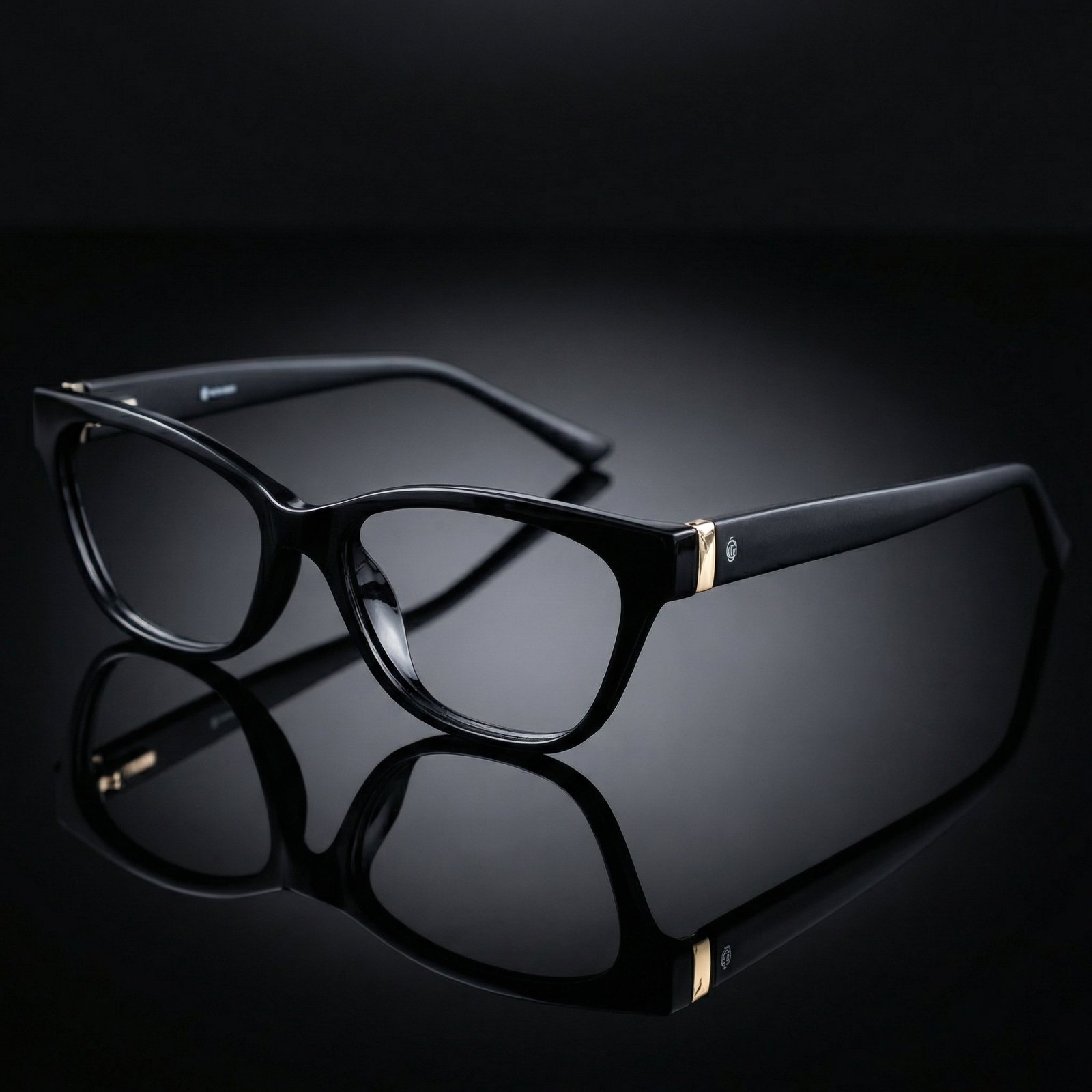 OG Shadow Curve Full Rim Cat-Eye Eyeglasses | Sleek Glossy Lightweight Optical Frame for Women