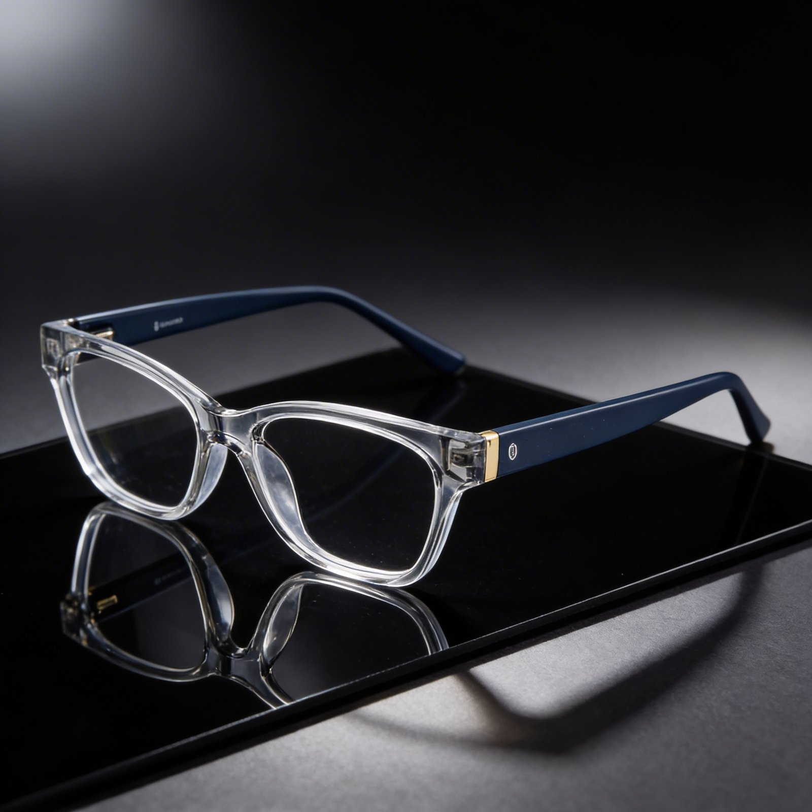 OG Shadow Curve Full Rim Cat-Eye Eyeglasses | Sleek Glossy Lightweight Optical Frame for Women