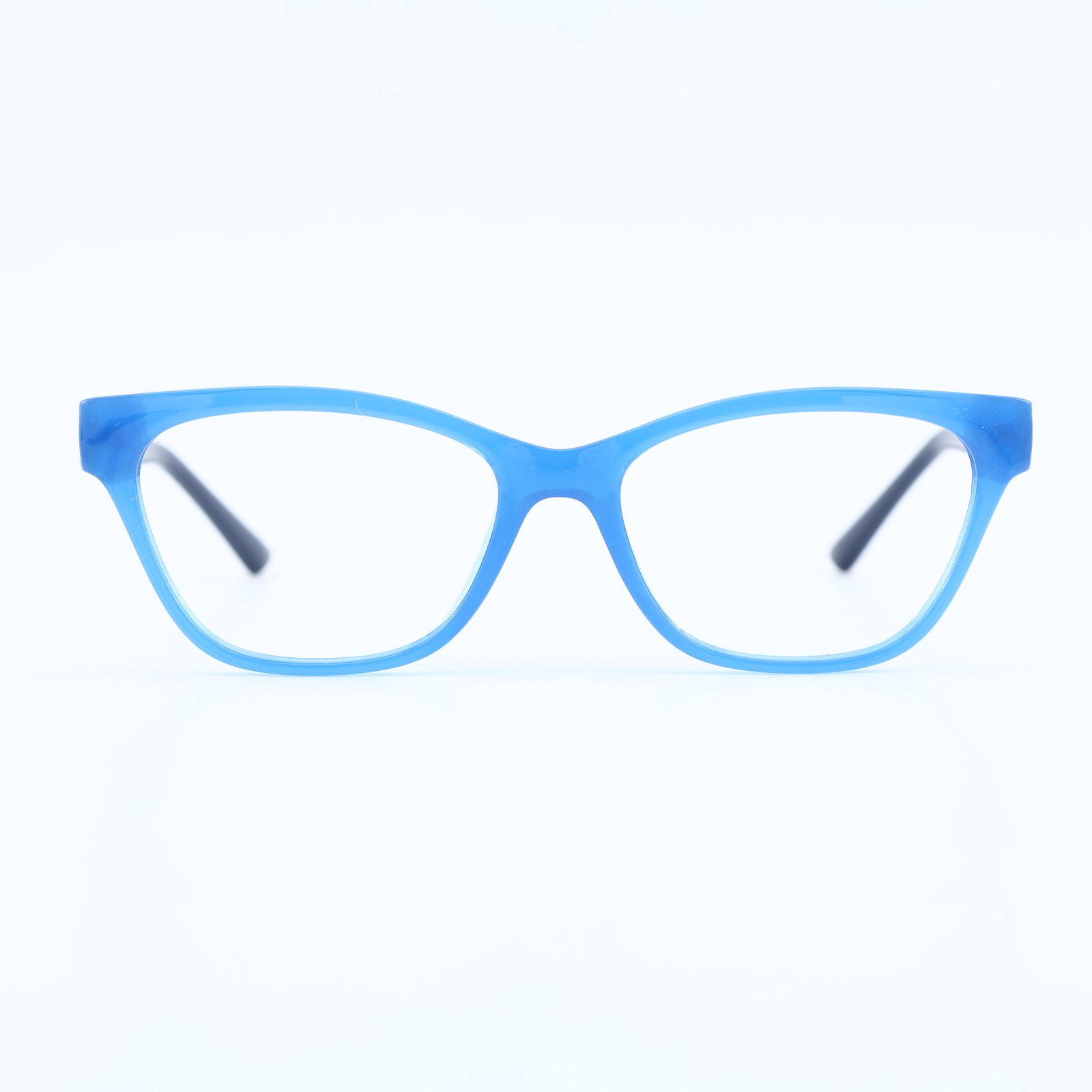 OG Shadow Curve Full Rim Cat-Eye Eyeglasses | Sleek Glossy Lightweight Optical Frame for Women