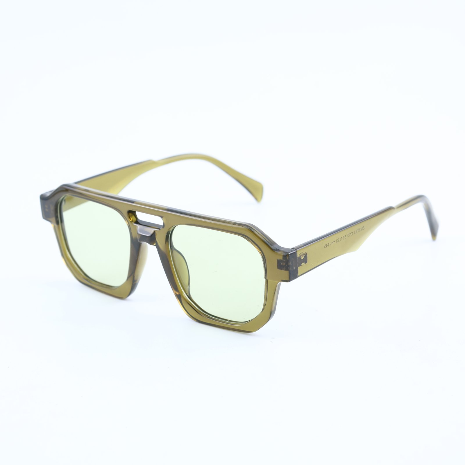 OG Shadow Ice | Bold Square Blue Tint Sunglasses