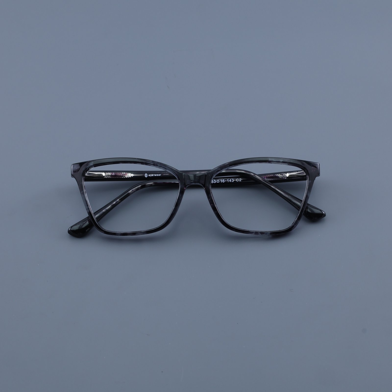 OG Shadow Marble | Smoky Black Premium Eyeglasses