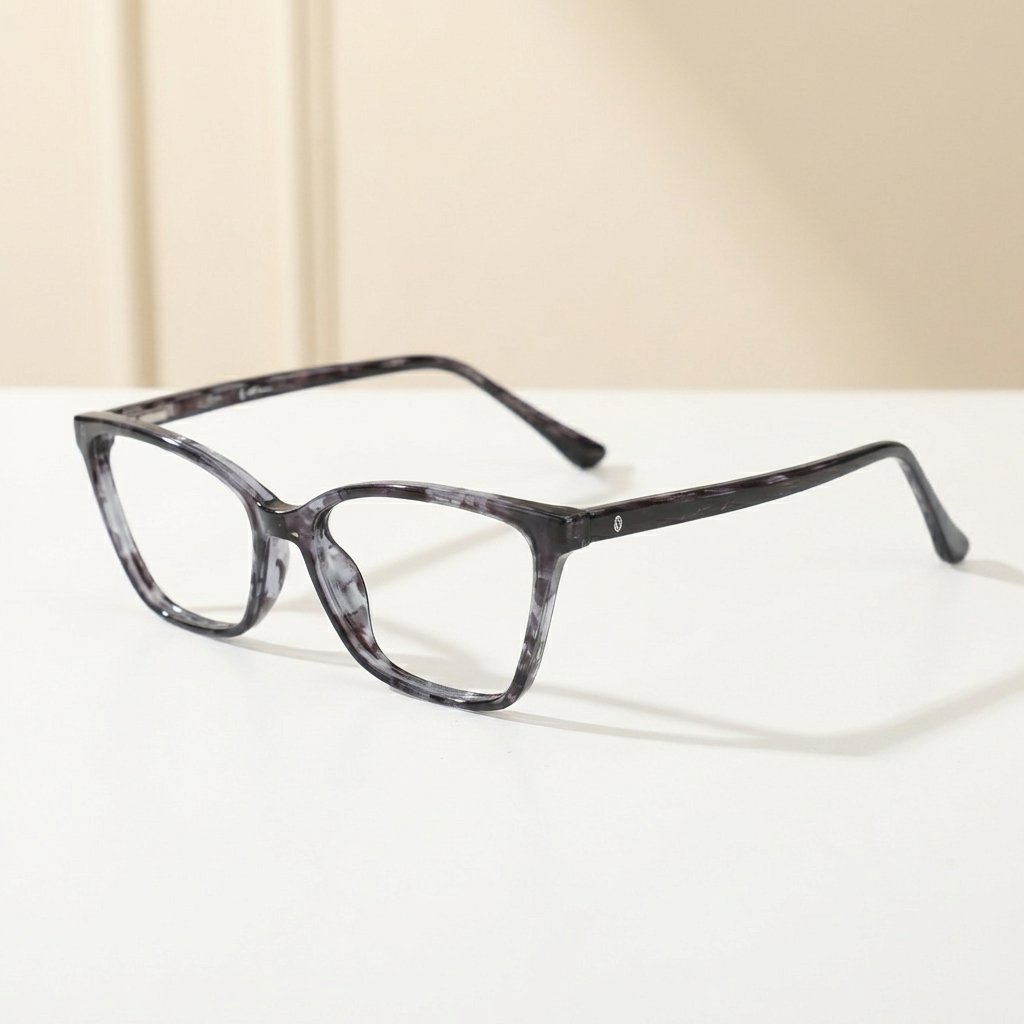 OG Shadow Marble | Smoky Black Premium Eyeglasses