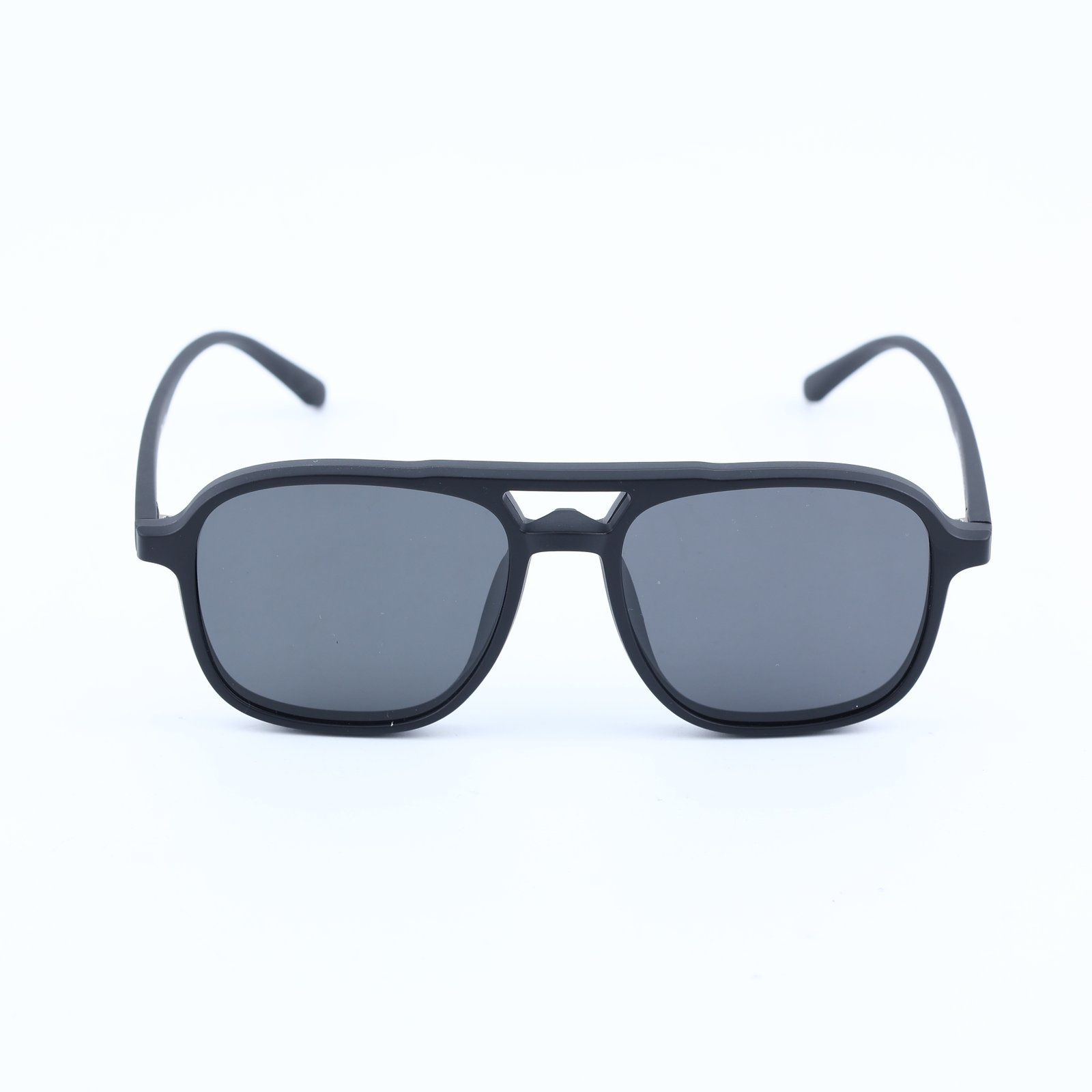 OG Shadow Pilot | Black Frame Square Aviator Sunglasses For Men