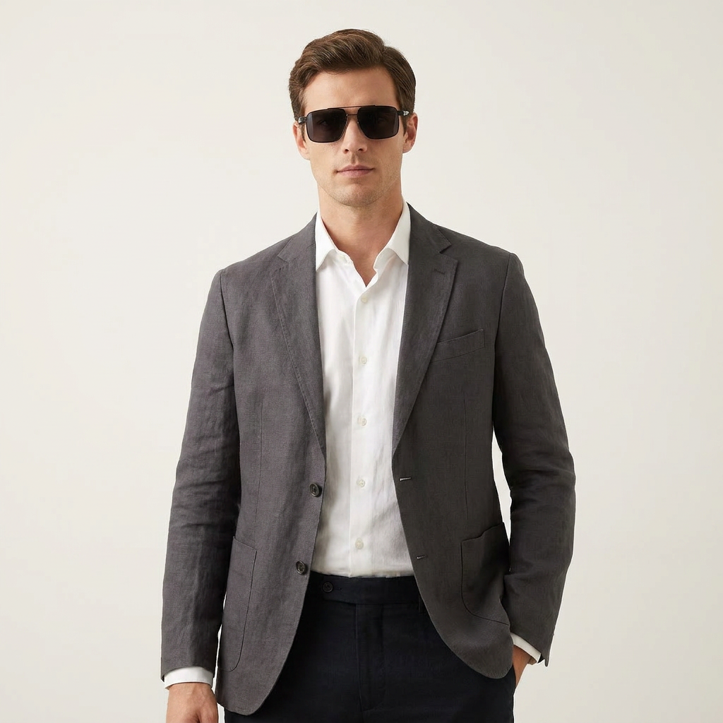 OG Shadow Pilot Clip-On | Premium Matte Black Magnetic Clip-On Aviator Eyewear with Floating Double Bridge Design