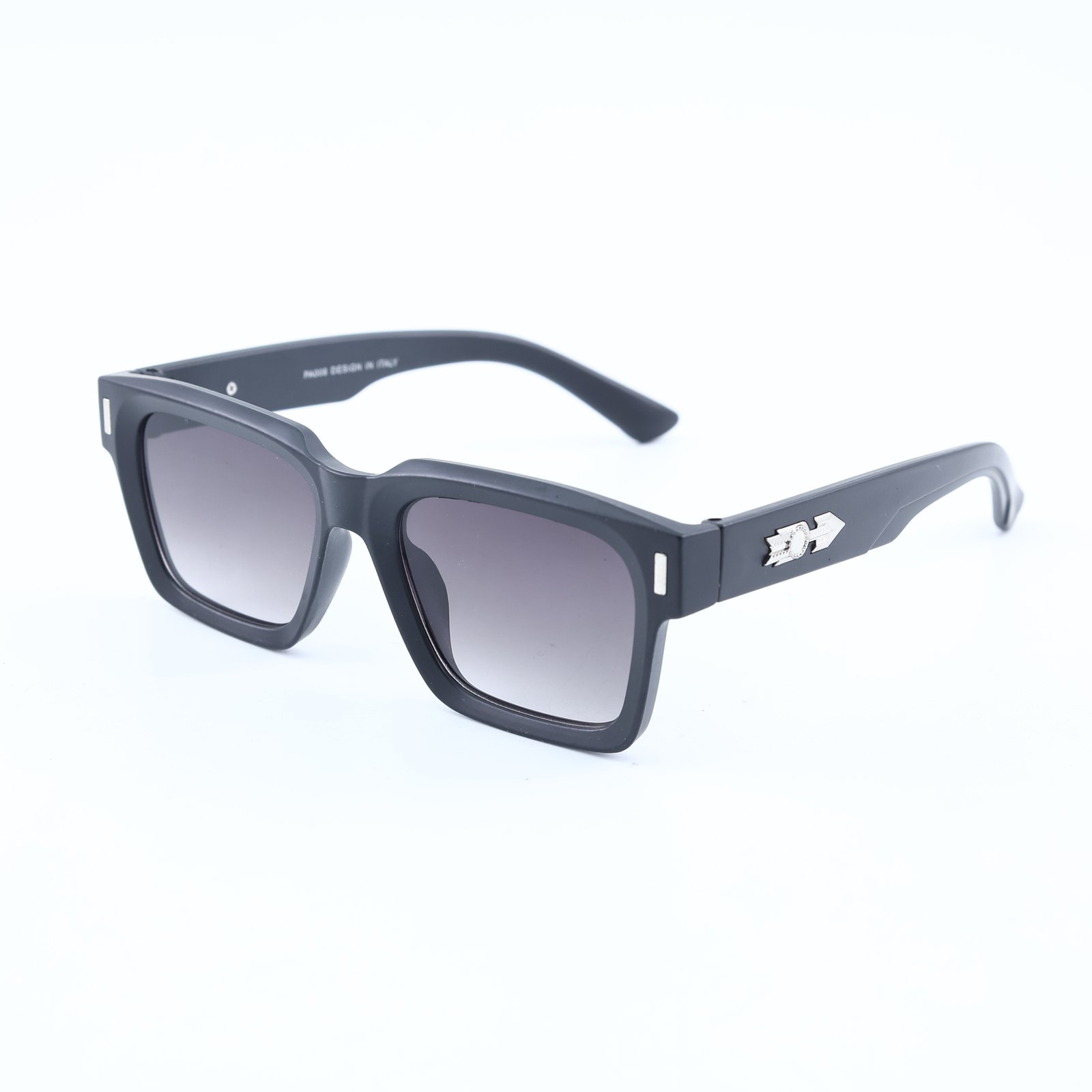 OG Shadow Rider | Glossy Black Square Sunglasses