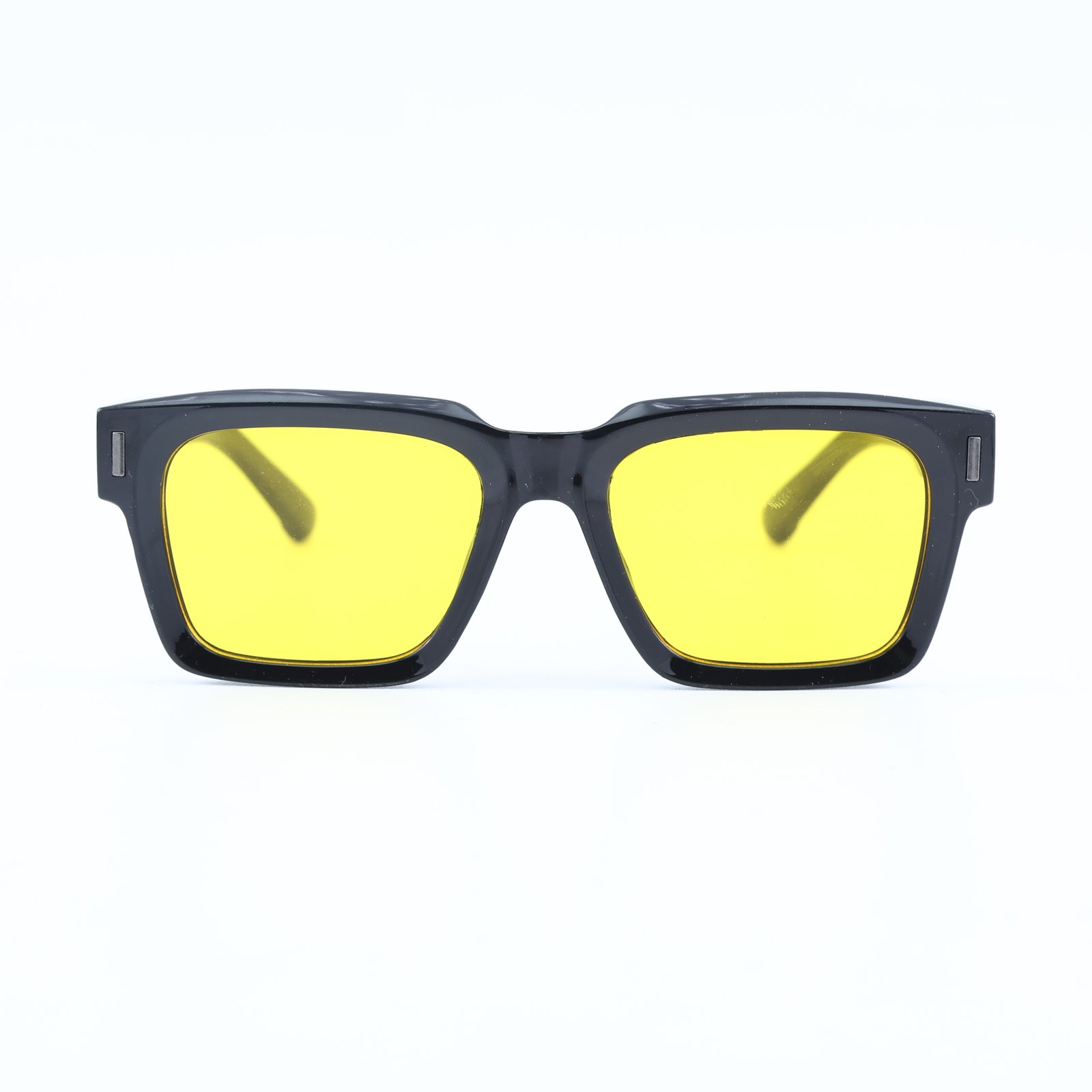 OG Shadow Rider | Glossy Black Square Sunglasses