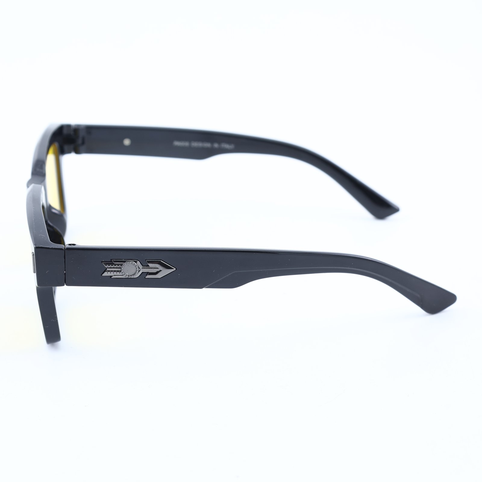 OG Shadow Rider | Glossy Black Square Sunglasses