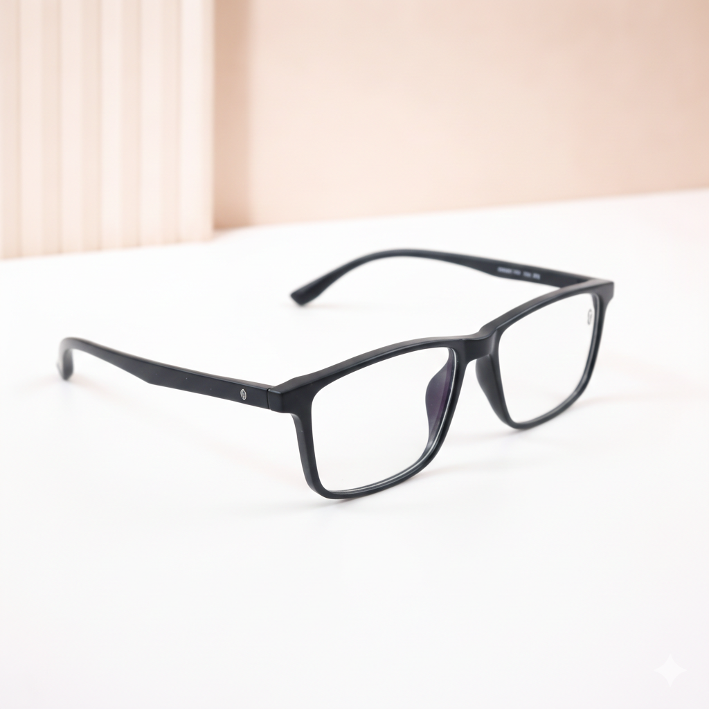 OG Sharpline Men’s Rectangular Eyeglasses | Full Rim Optical Frame
