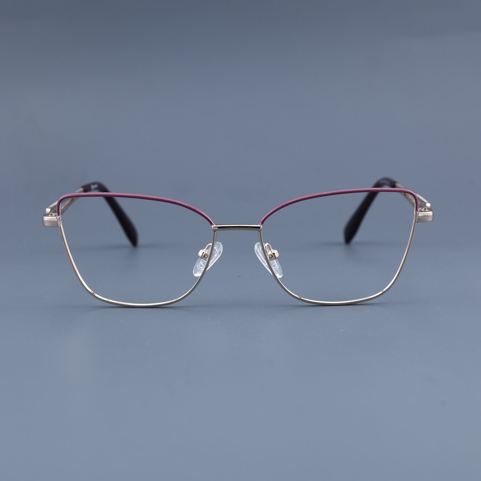 OG Silver Breeze | Sky Blue Metal Eyeglasses