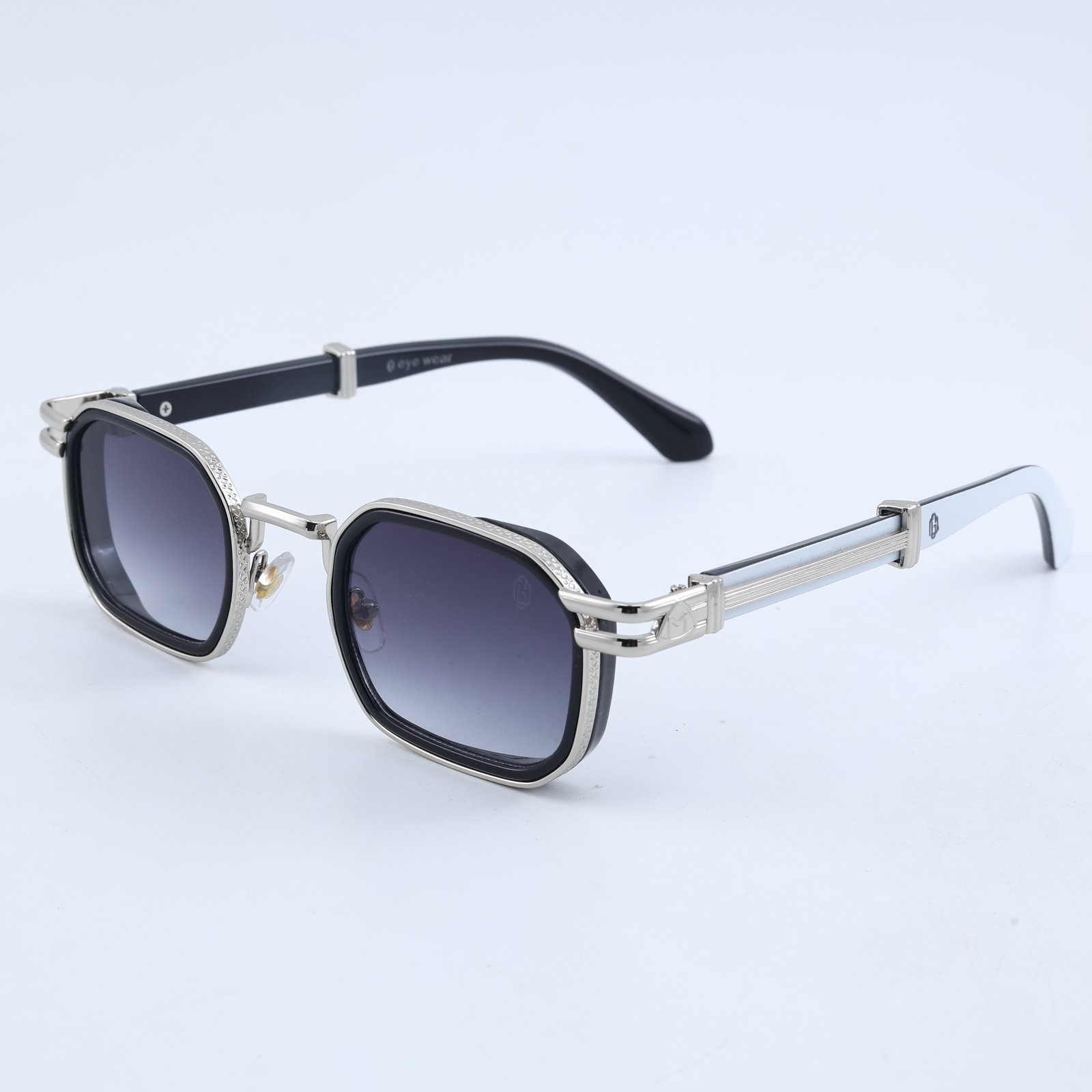 OG Silver Edge | Retro Square Luxe Sunglasses