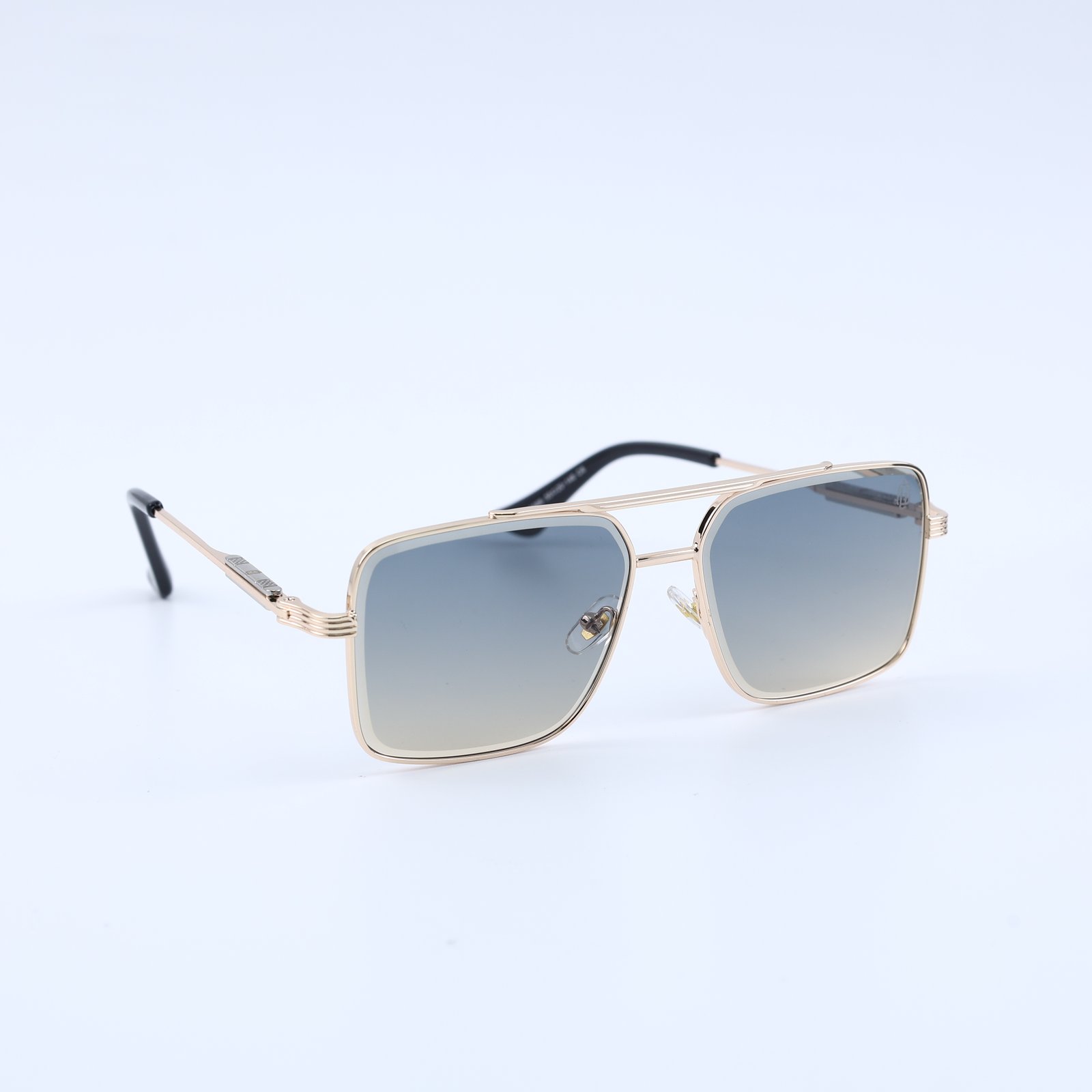 OG Skyline Luxe | Gold Gradient Aviator Square Sunglasses