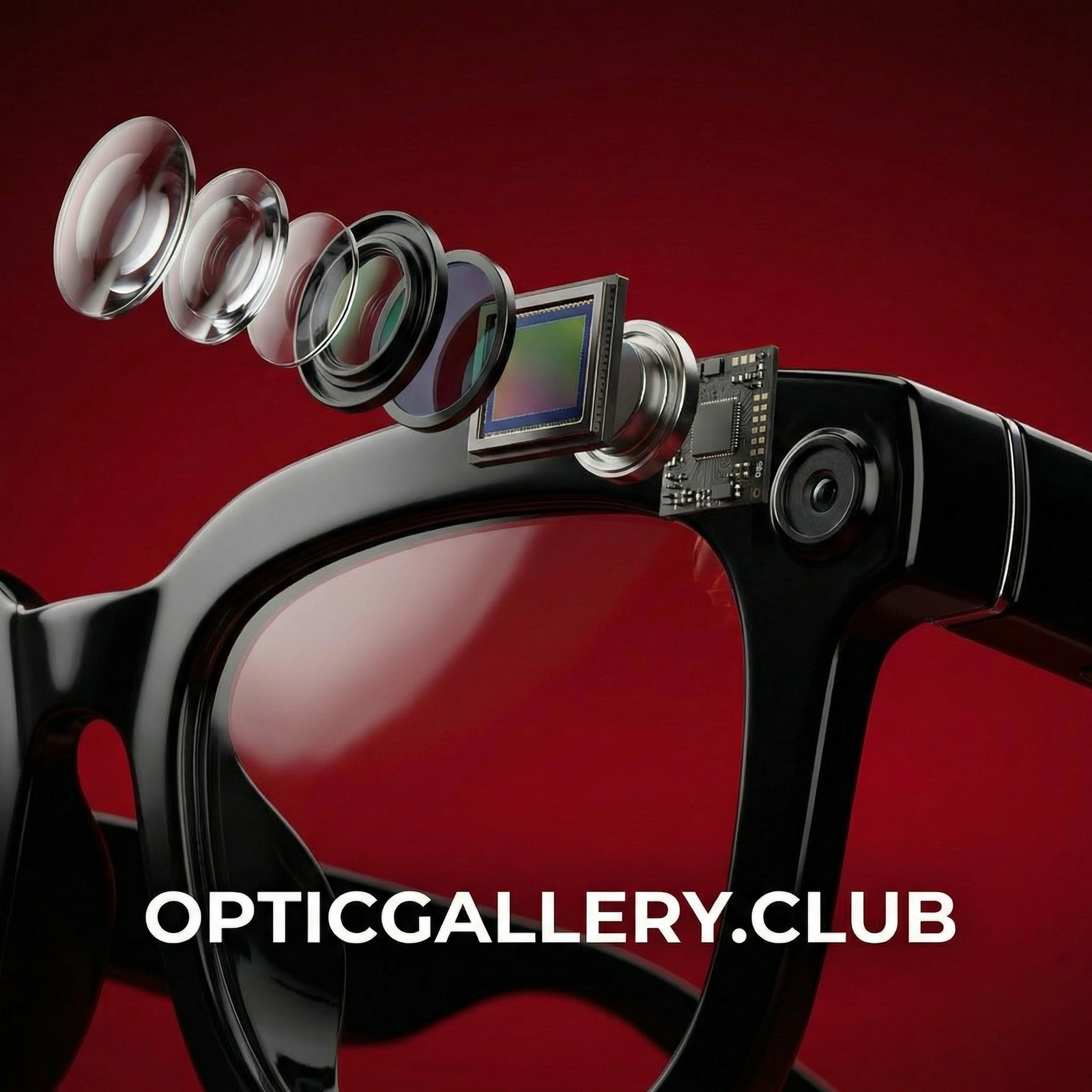 OG VisionX Smart Full Rim Square AI Glasses | Matte Grey Intelligent Smart Frame for Men