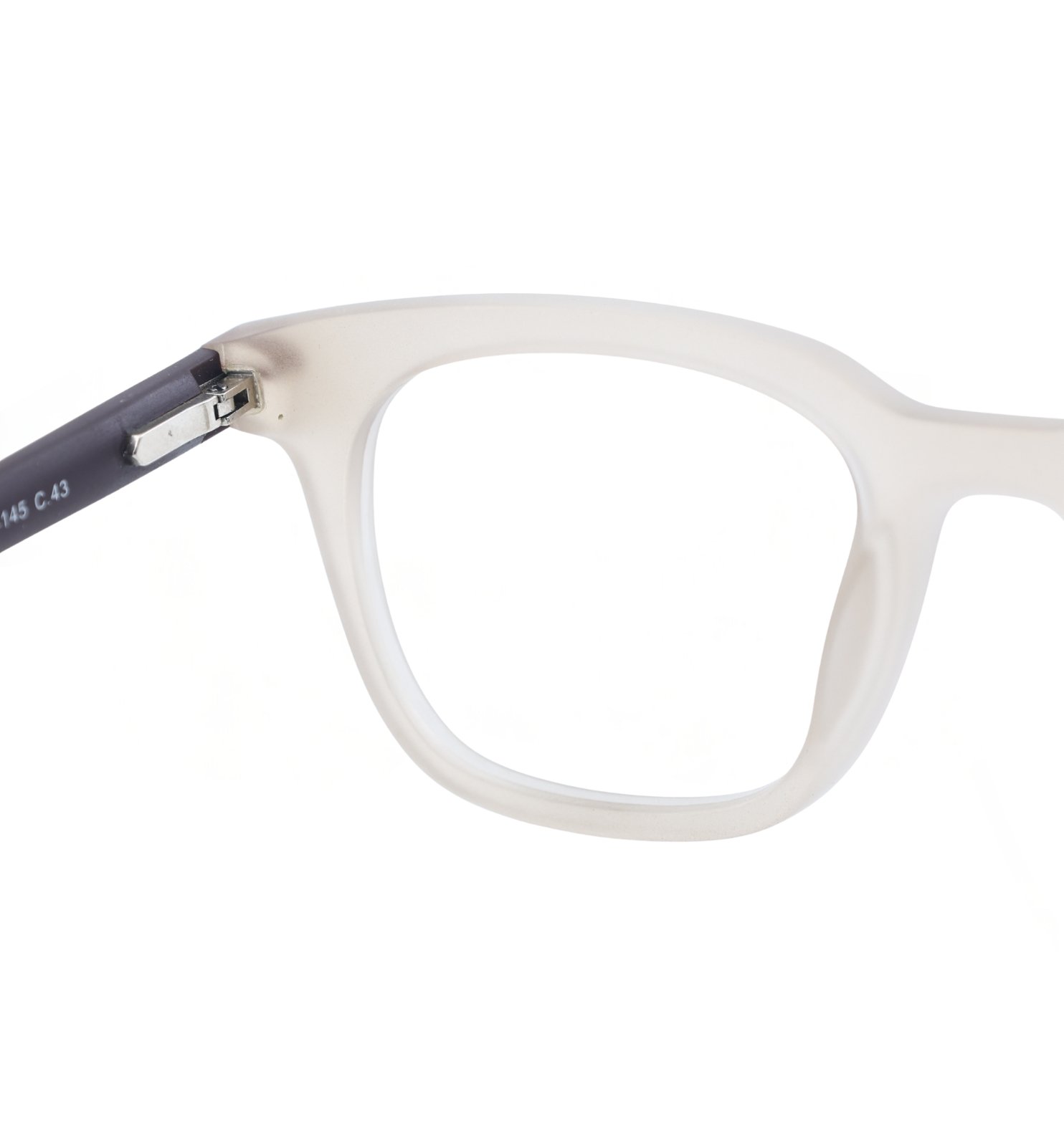 OG Smart Daily Full Rim Optical Frame for Men & Women – Brown & Grey Lightweight Eyeglasses