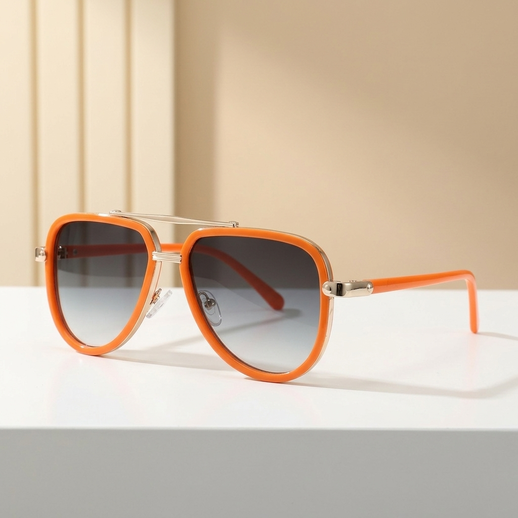 OG Solaris Monarch | Luxury Gold Aviator Sunglasses with Gradient Smoke Lenses