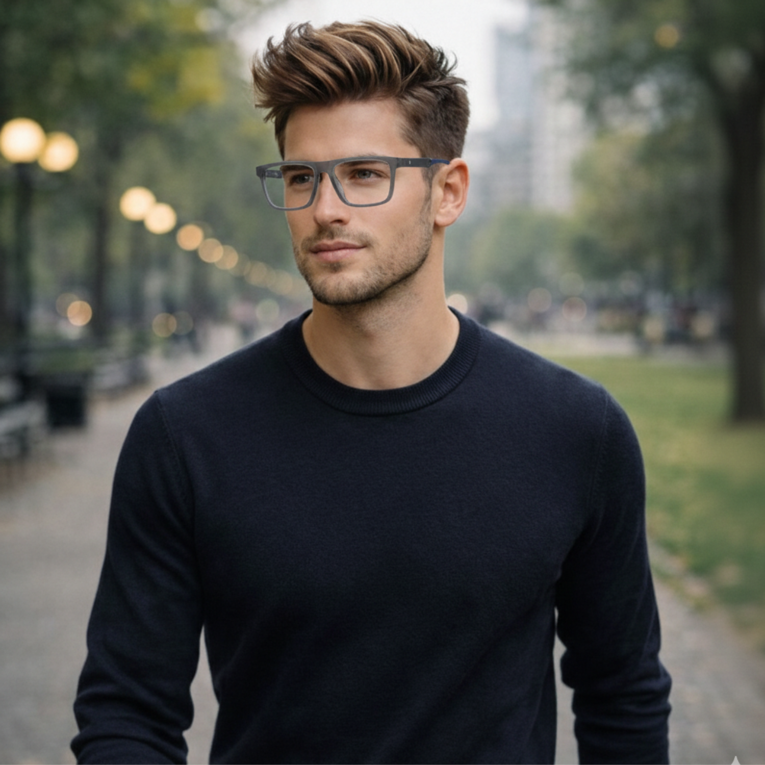 OG SolidX Full Rim Square Eyeglasses | Premium Durable Optical Frame