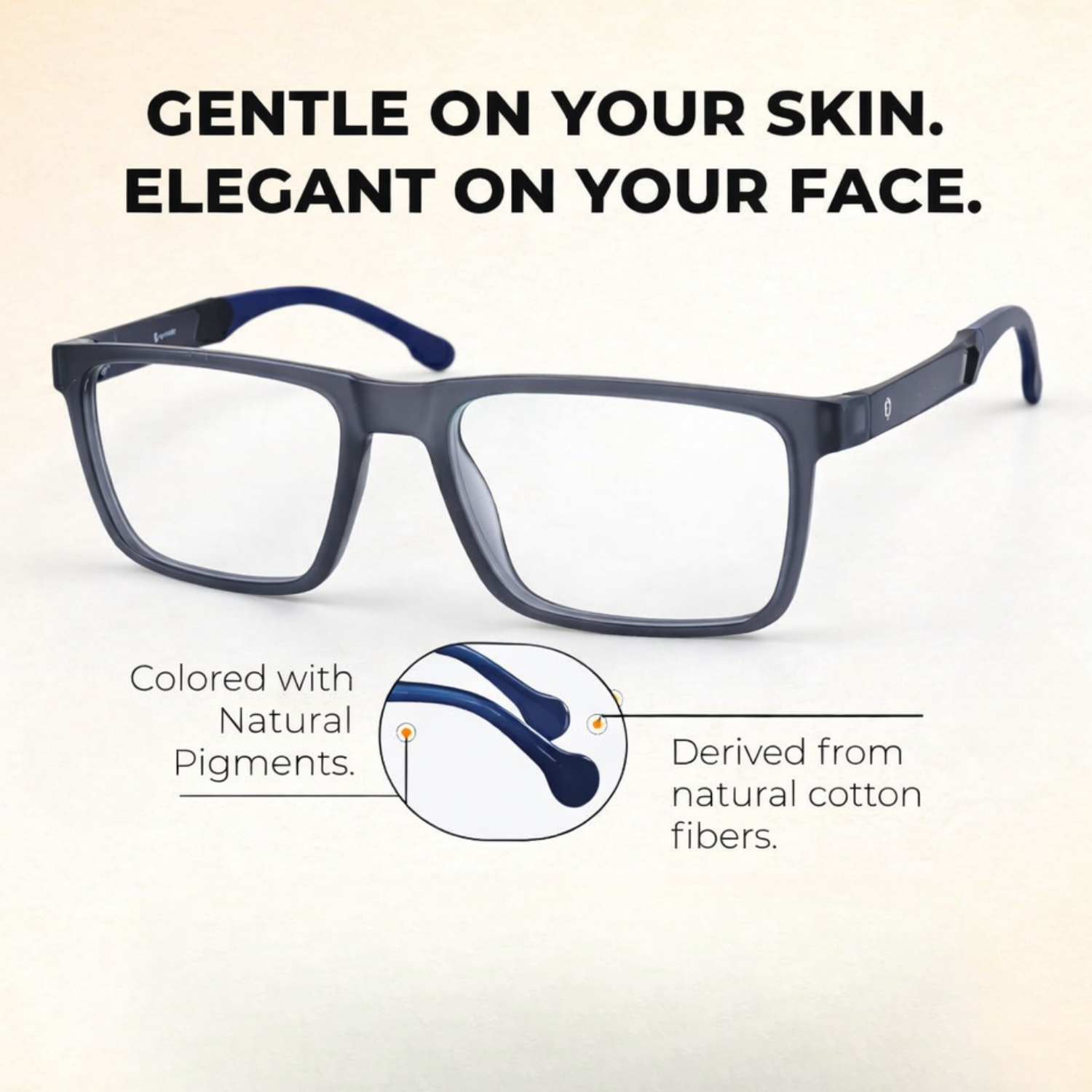 OG SolidX Full Rim Square Eyeglasses | Premium Durable Optical Frame
