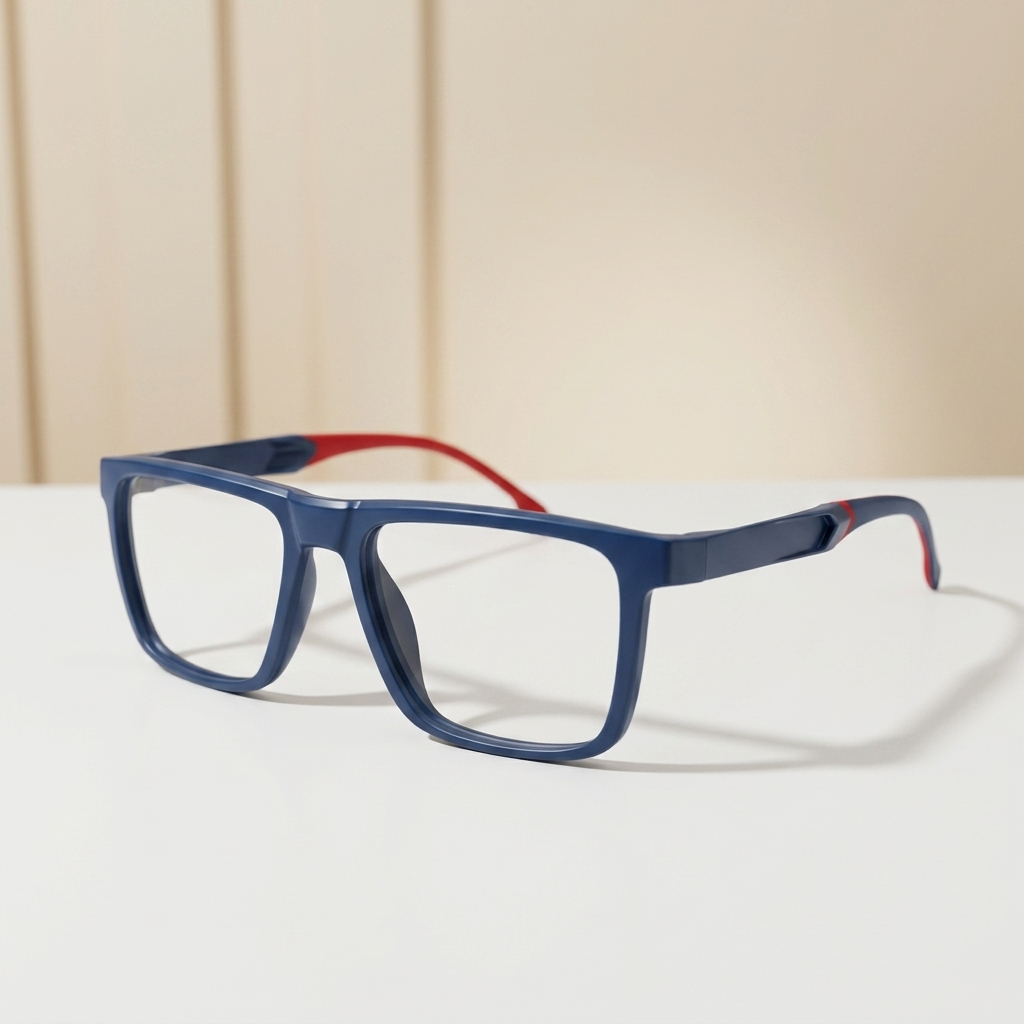 OG Square Active Full Rim Eyeglasses for Men | Sporty Square Frame