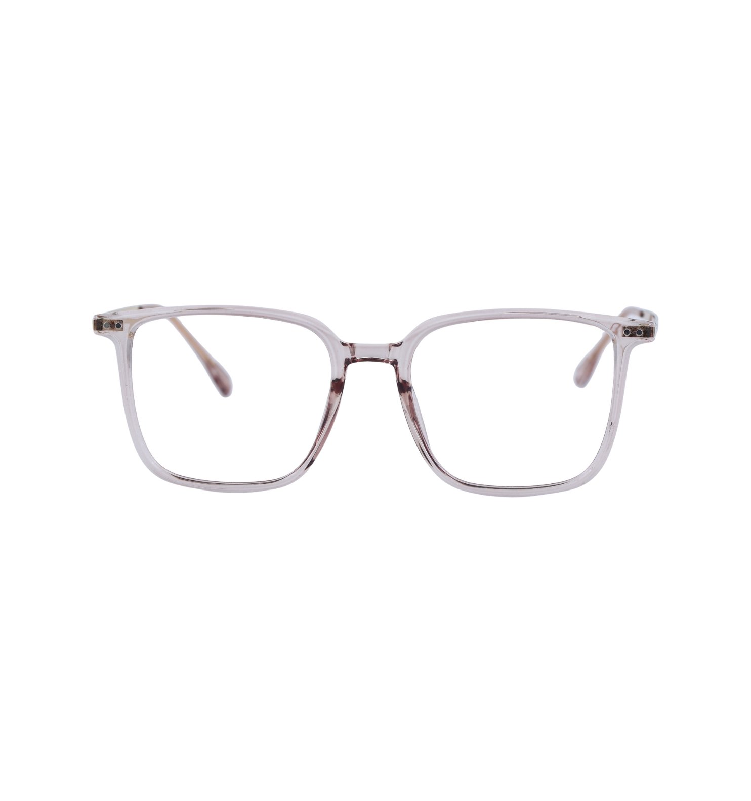 OG Square Everyday Full Rim Optical Frame – Black & Pink | Unisex Daily Wear Eyeglasses