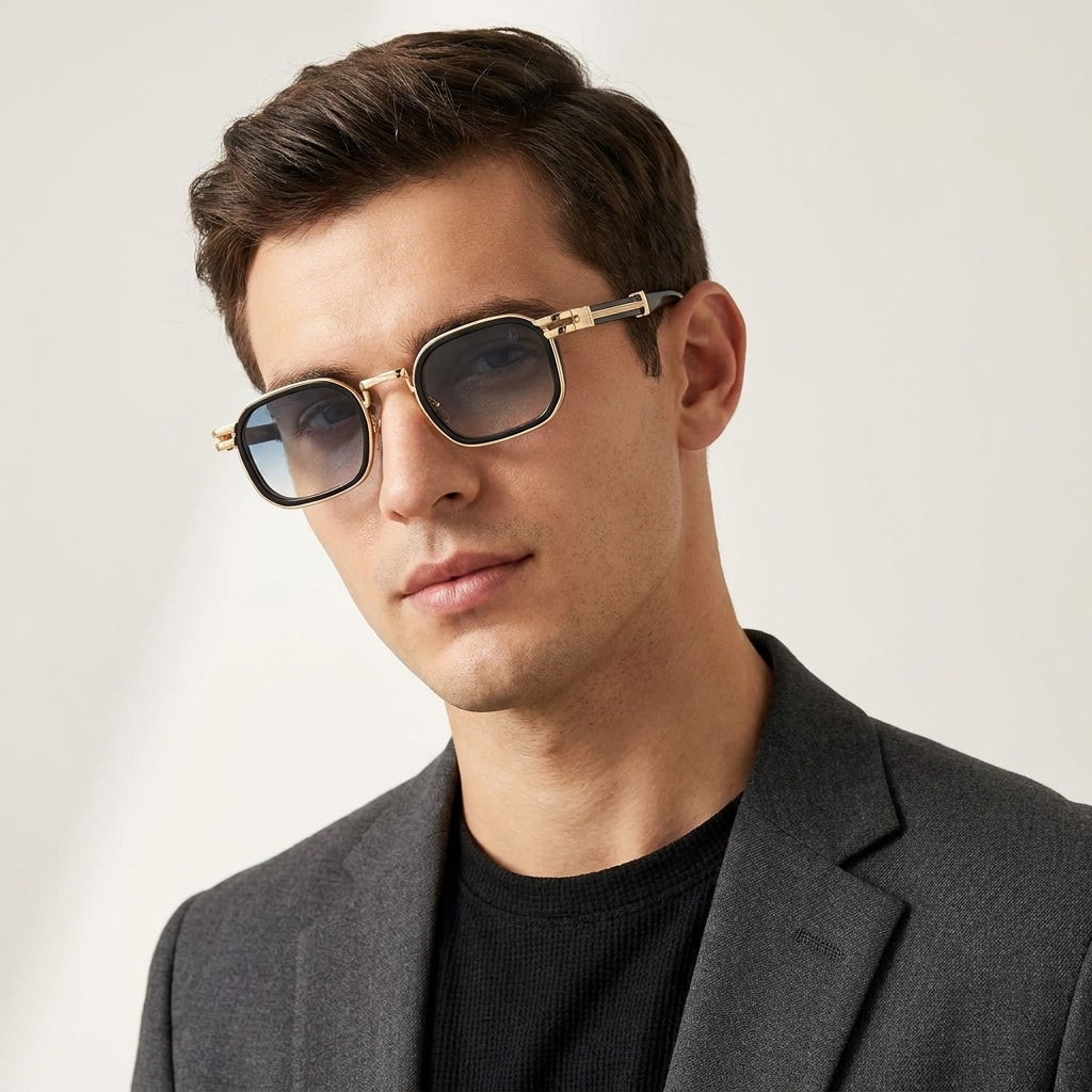 OG Square Metal Neo Sunglasses