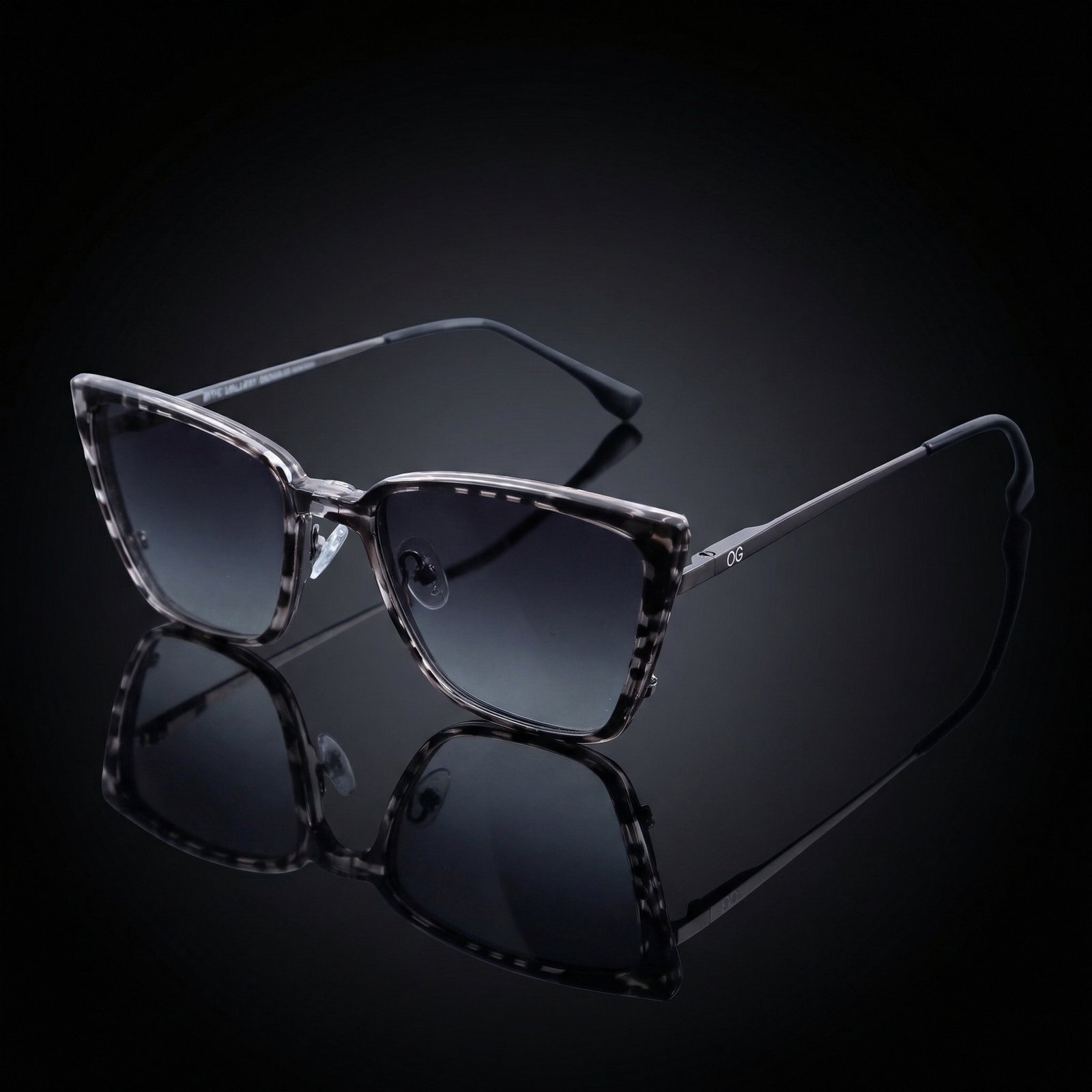 OG Urban Mist | Grey Transparent Cat-Eye Sunglasses