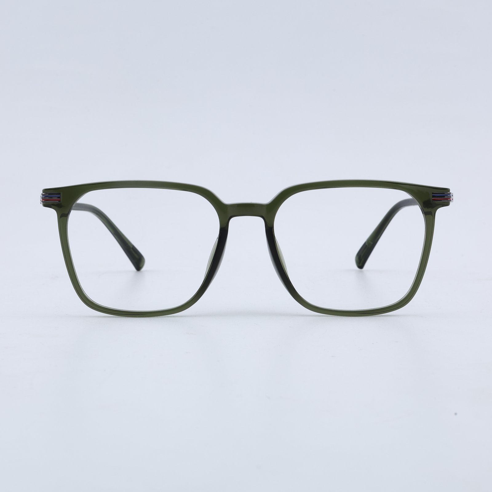 OG Urban Olive Full Rim Square Eyeglasses | Premium Lightweight Designer Optical Frame for Men