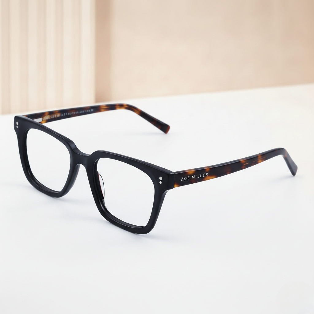 OG Urban Tortoise Full Rim Square Eyeglasses | Premium Tortoiseshell Optical Frame