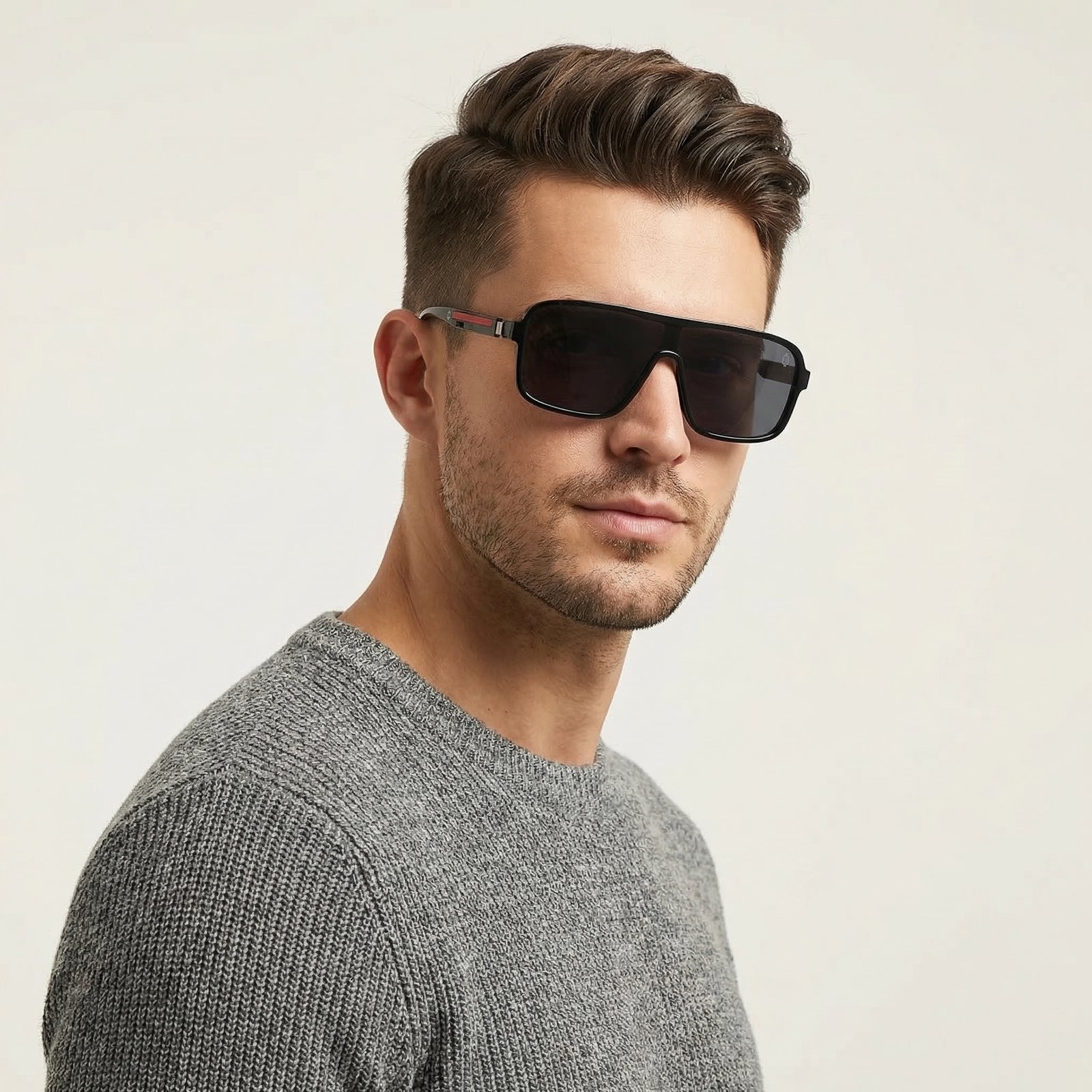 OG Velocity Shield | Black Sport Visor Sunglasses