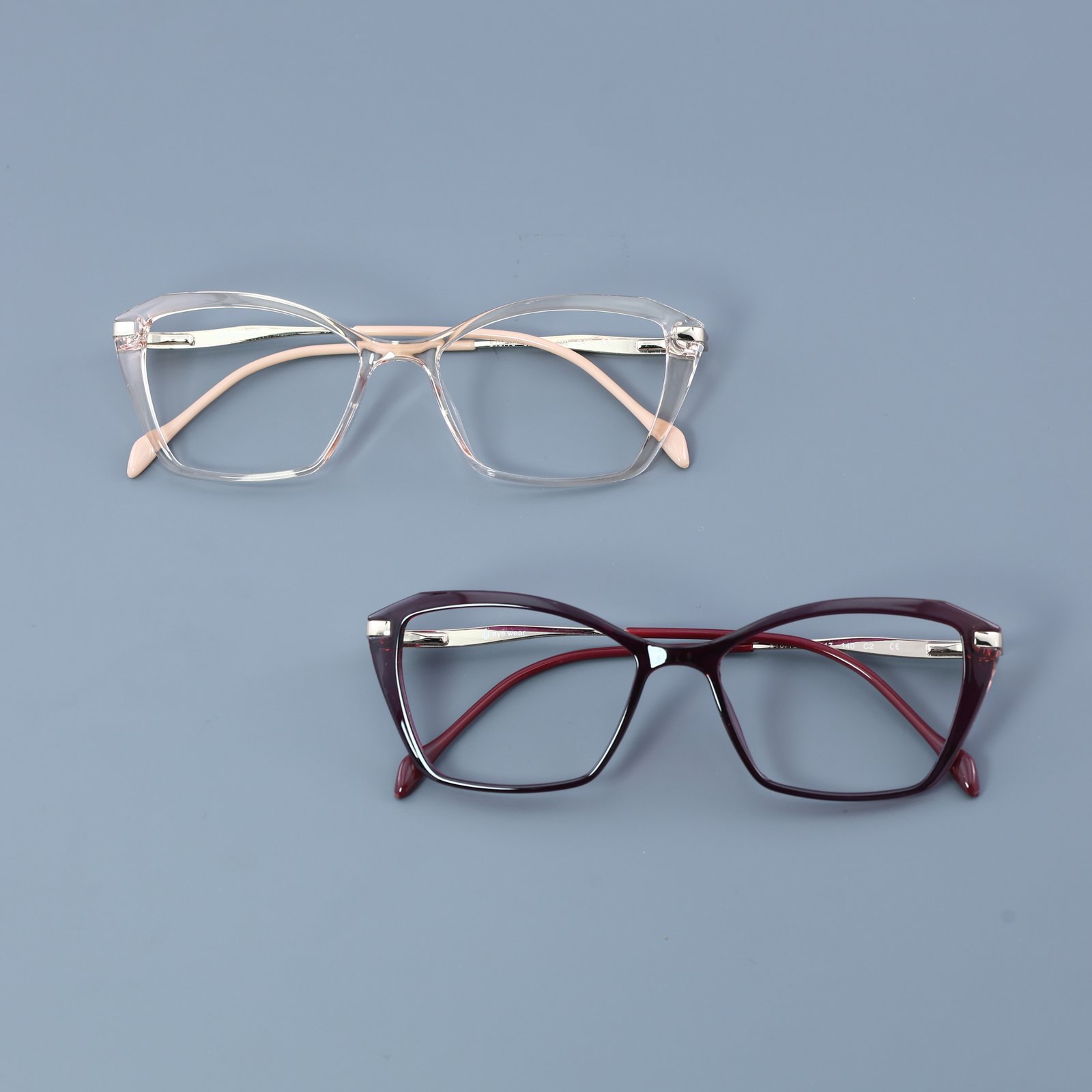 OG Wine Elegance | Burgundy Slim Eyeglasses