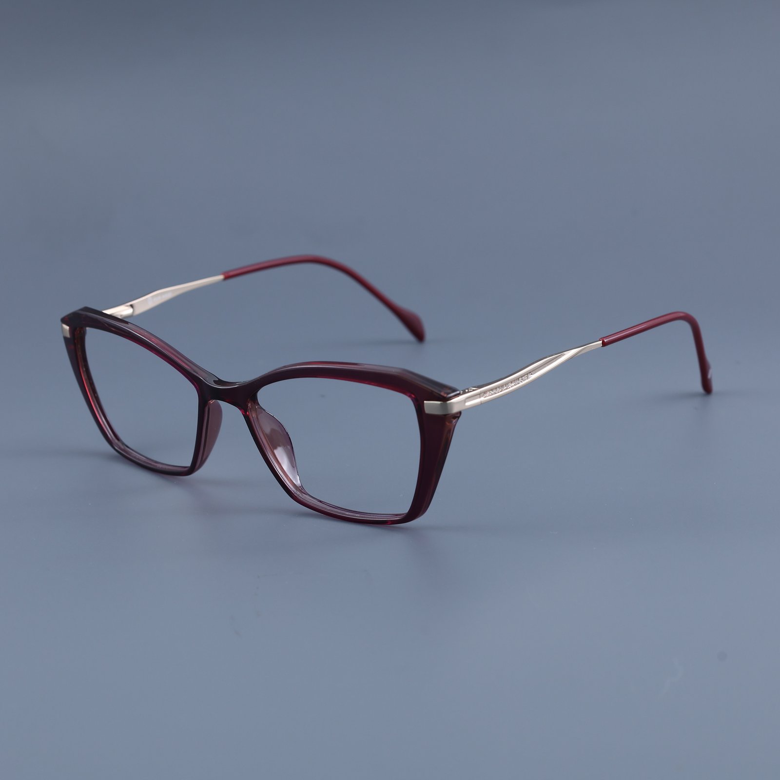 OG Wine Elegance | Burgundy Slim Eyeglasses