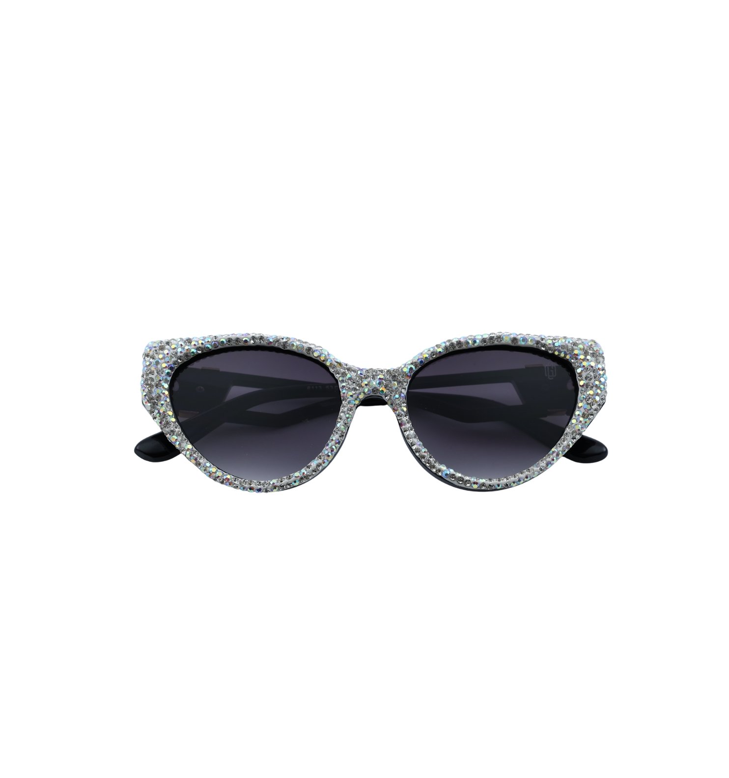 Party Cat Eye Crystal Sunglasses for Women | Silver Glam Shades