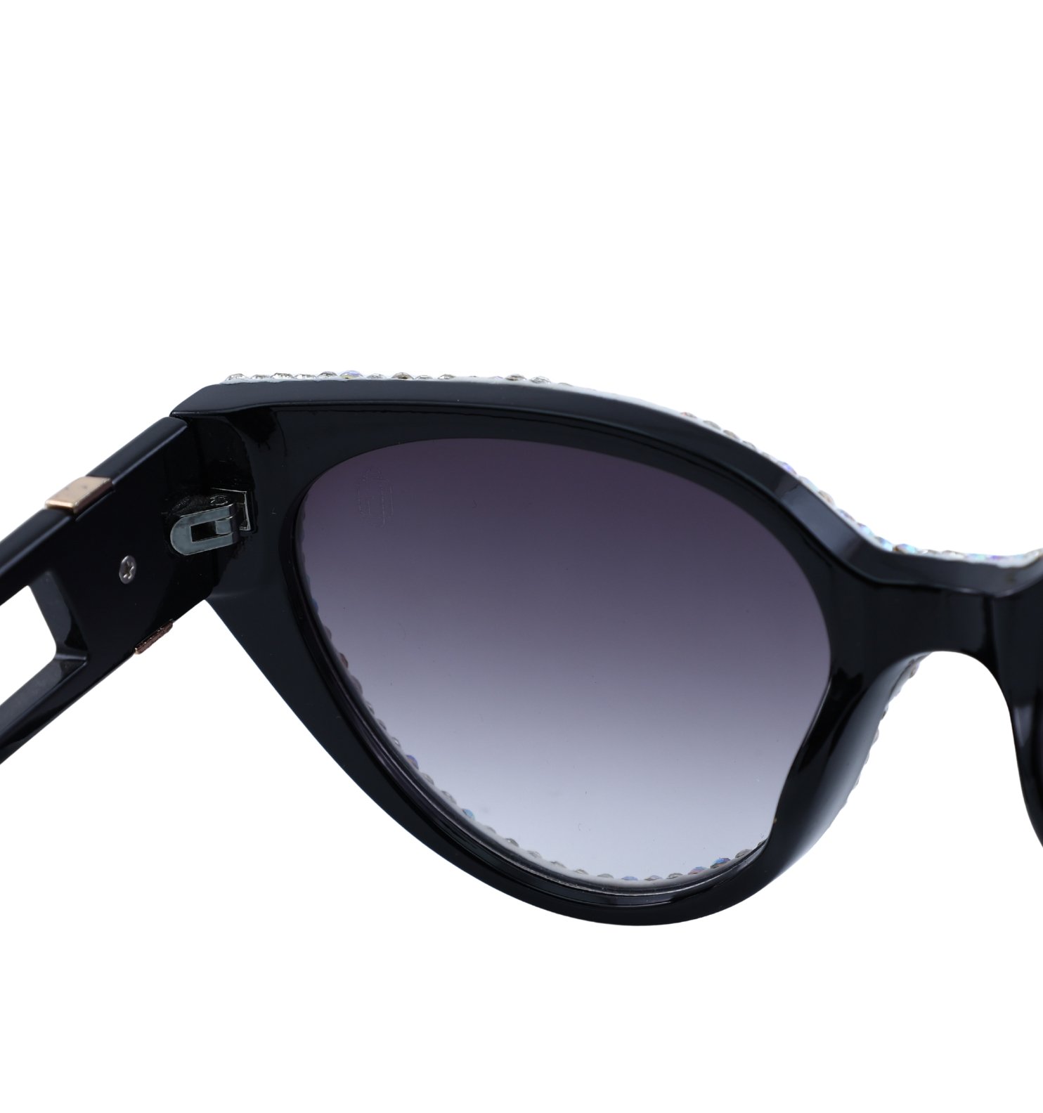 Party Cat Eye Crystal Sunglasses for Women | Silver Glam Shades