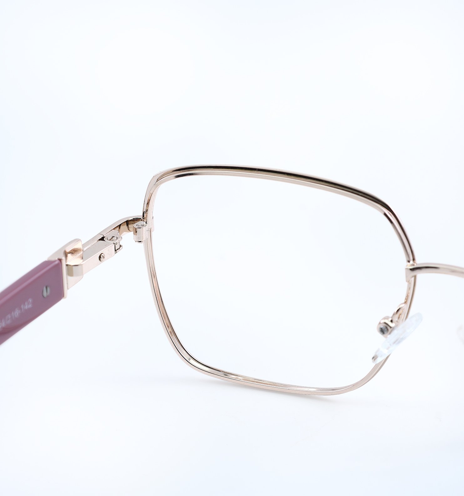 Women Prime Square Metal Eyeglasses | Premium Lightweight Optical Frame