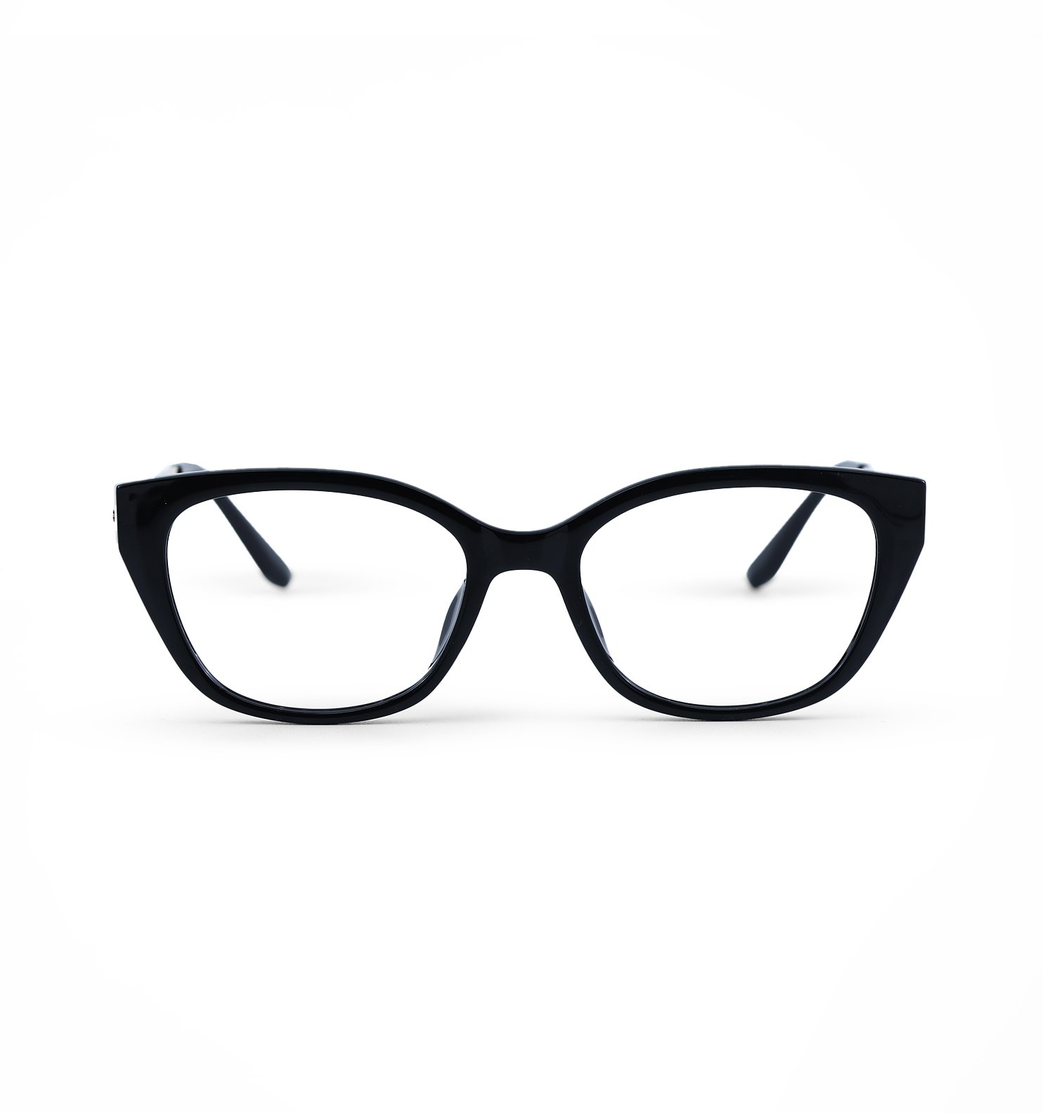 Women Velvet Curve Cat-Eye Eyeglasses | Full Rim Elegant Optical Frame