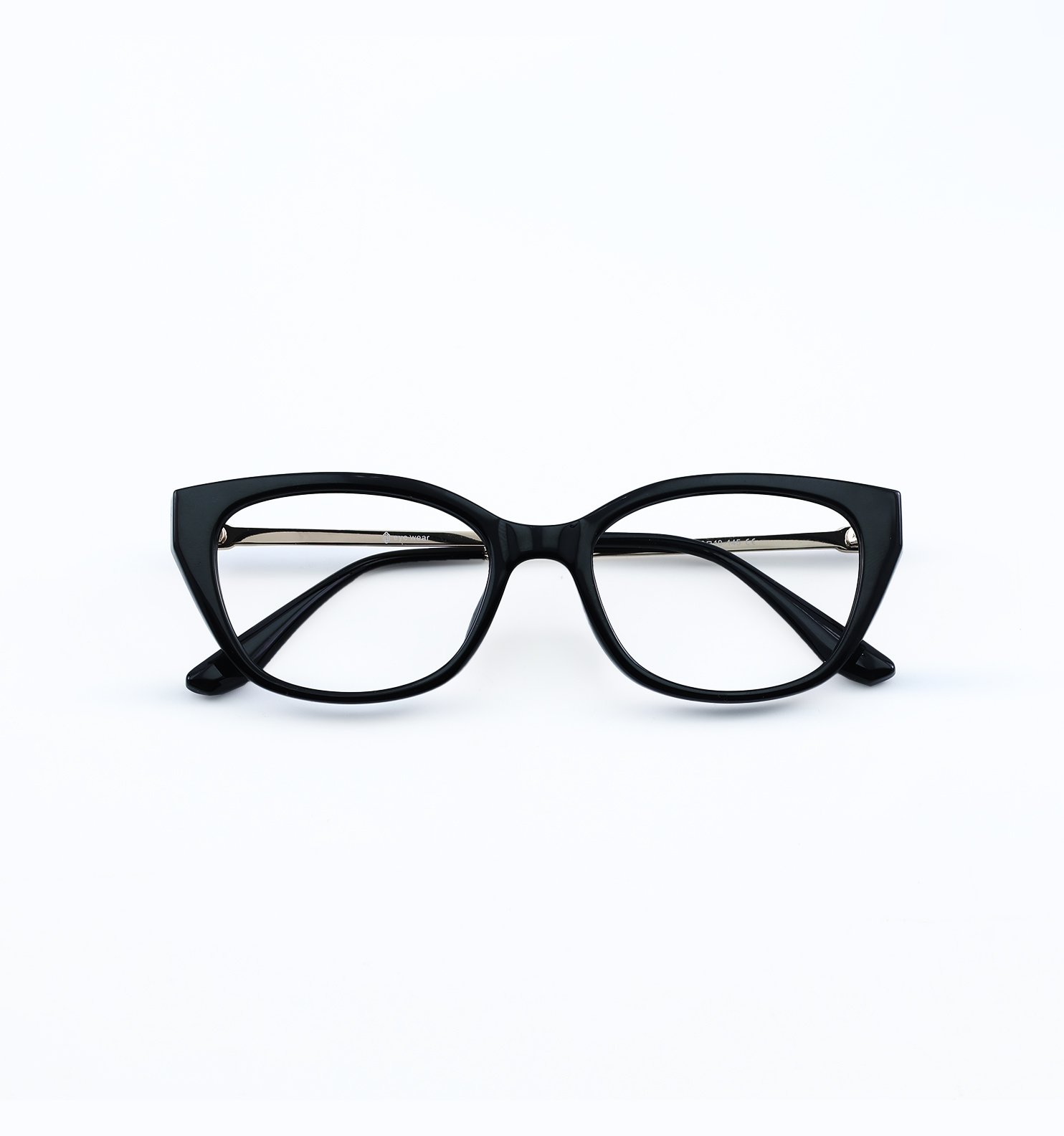 Women Velvet Curve Cat-Eye Eyeglasses | Full Rim Elegant Optical Frame