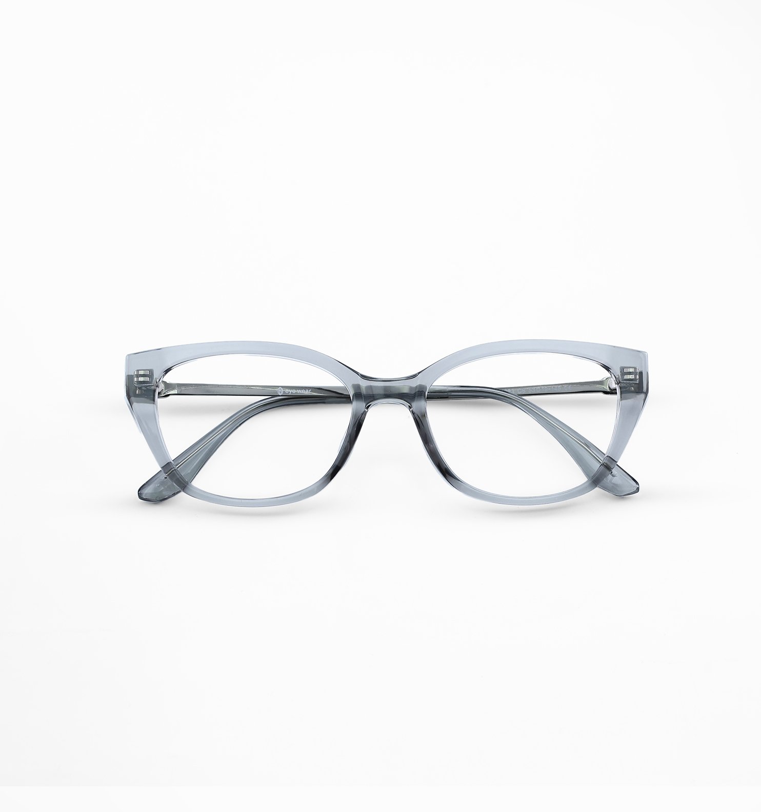 Women Velvet Curve Cat-Eye Eyeglasses | Full Rim Elegant Optical Frame